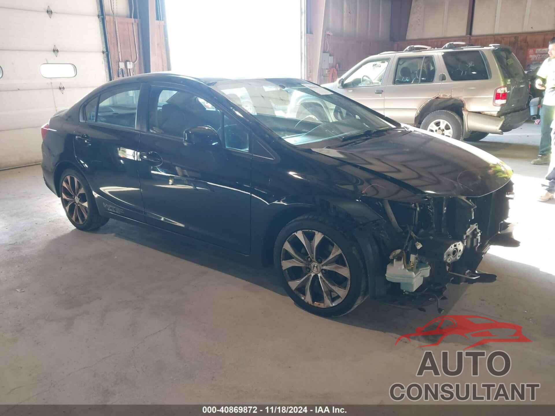 HONDA CIVIC 2012 - 2HGFB6E58CH703634