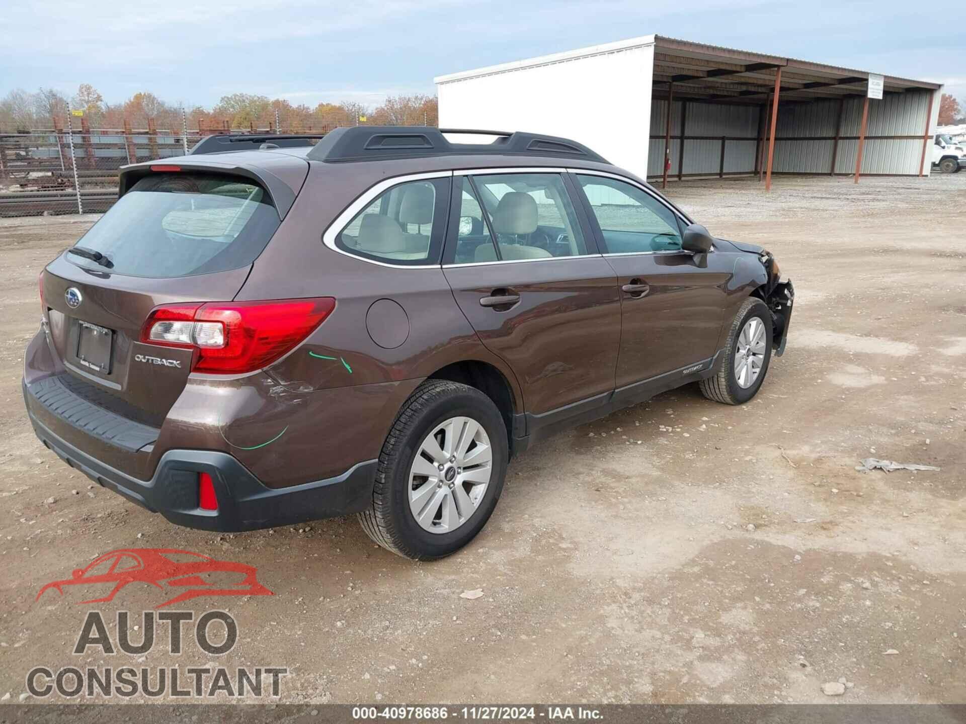 SUBARU OUTBACK 2019 - 4S4BSABC0K3220073