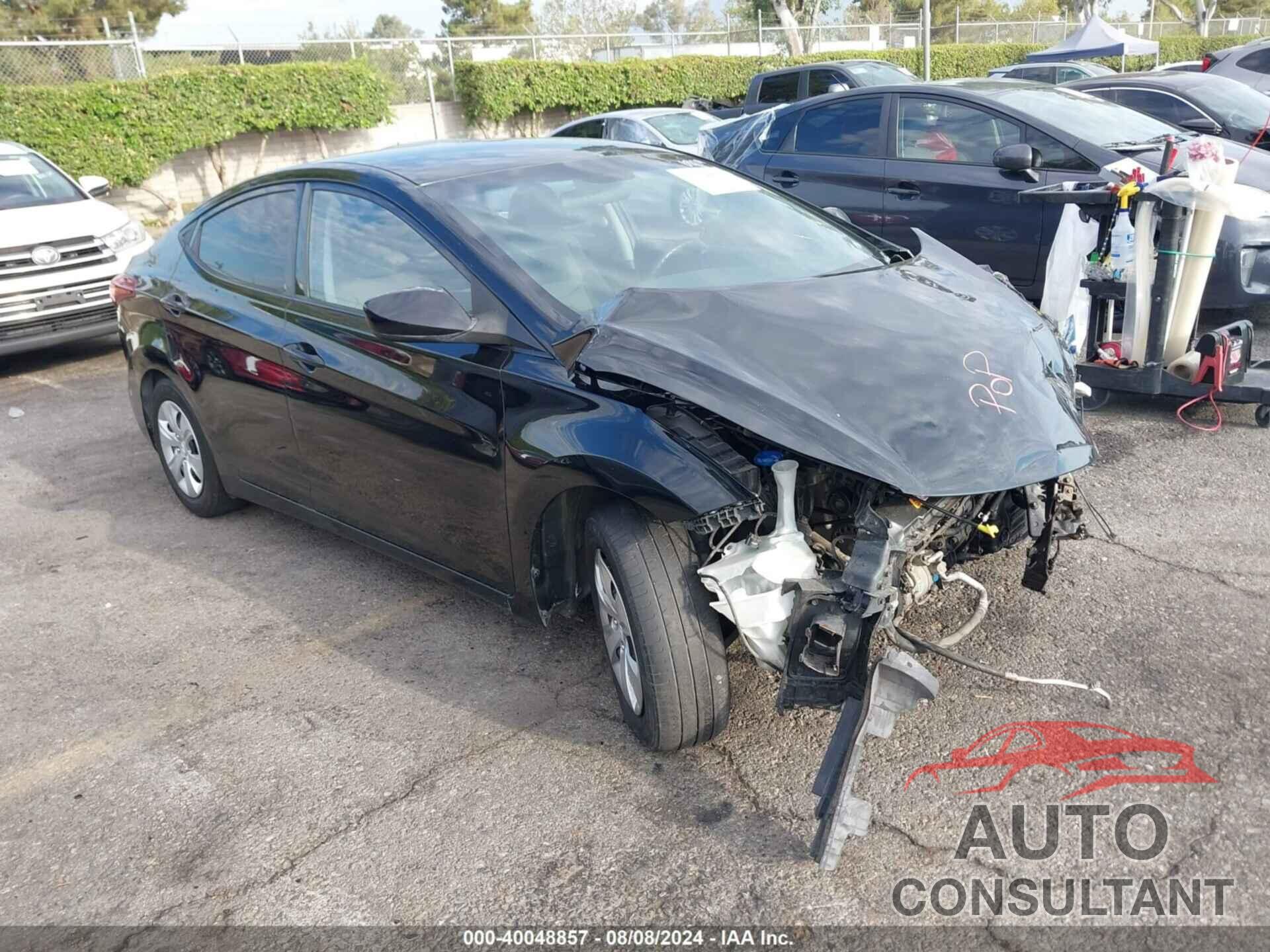 HYUNDAI ELANTRA 2016 - 5NPDH4AE1GH744330