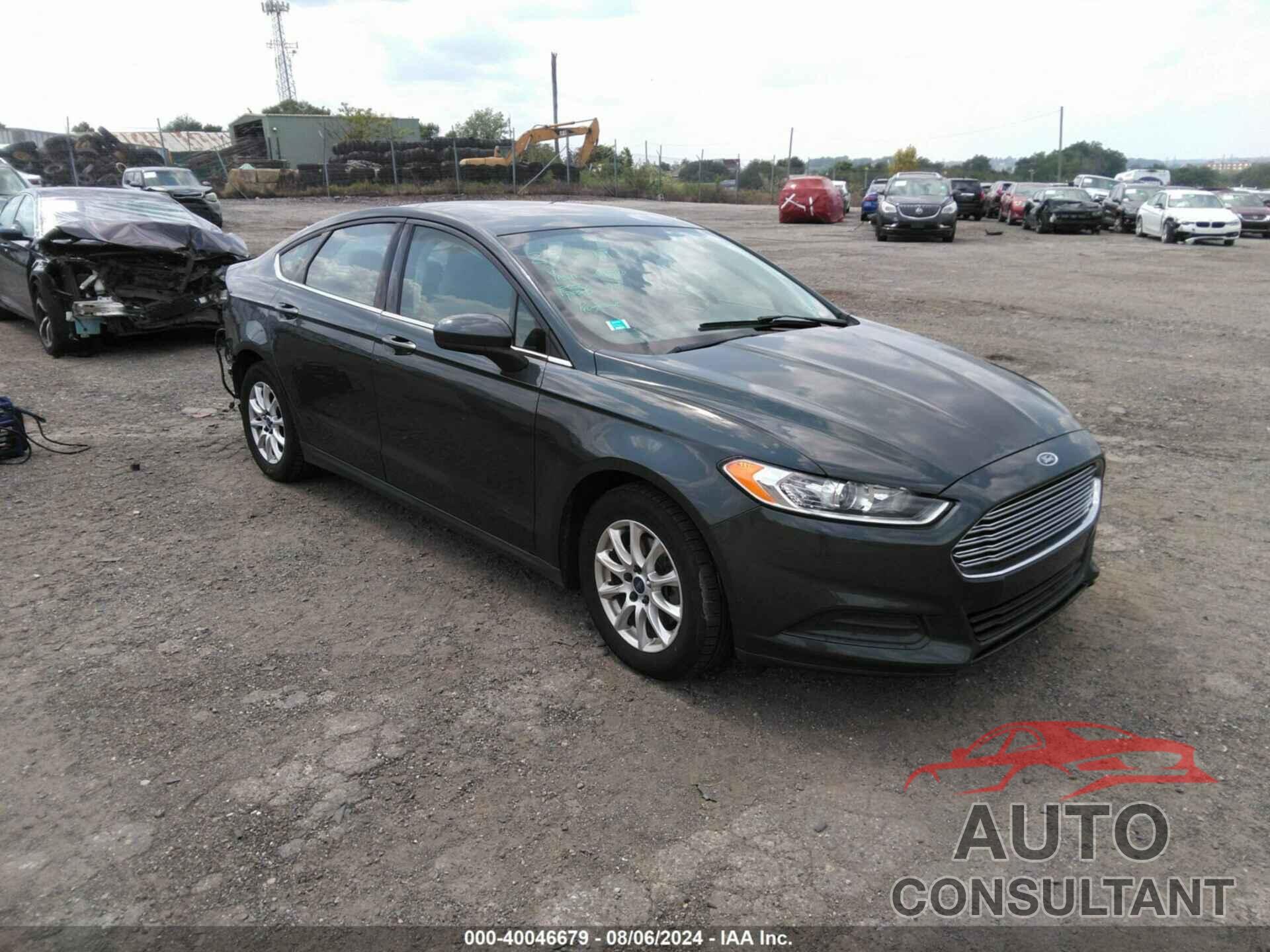 FORD FUSION 2016 - 1FA6P0G72G5109913