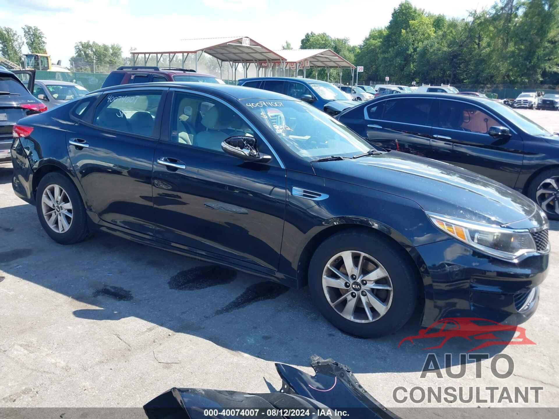 KIA OPTIMA 2016 - 5XXGT4L39GG102991