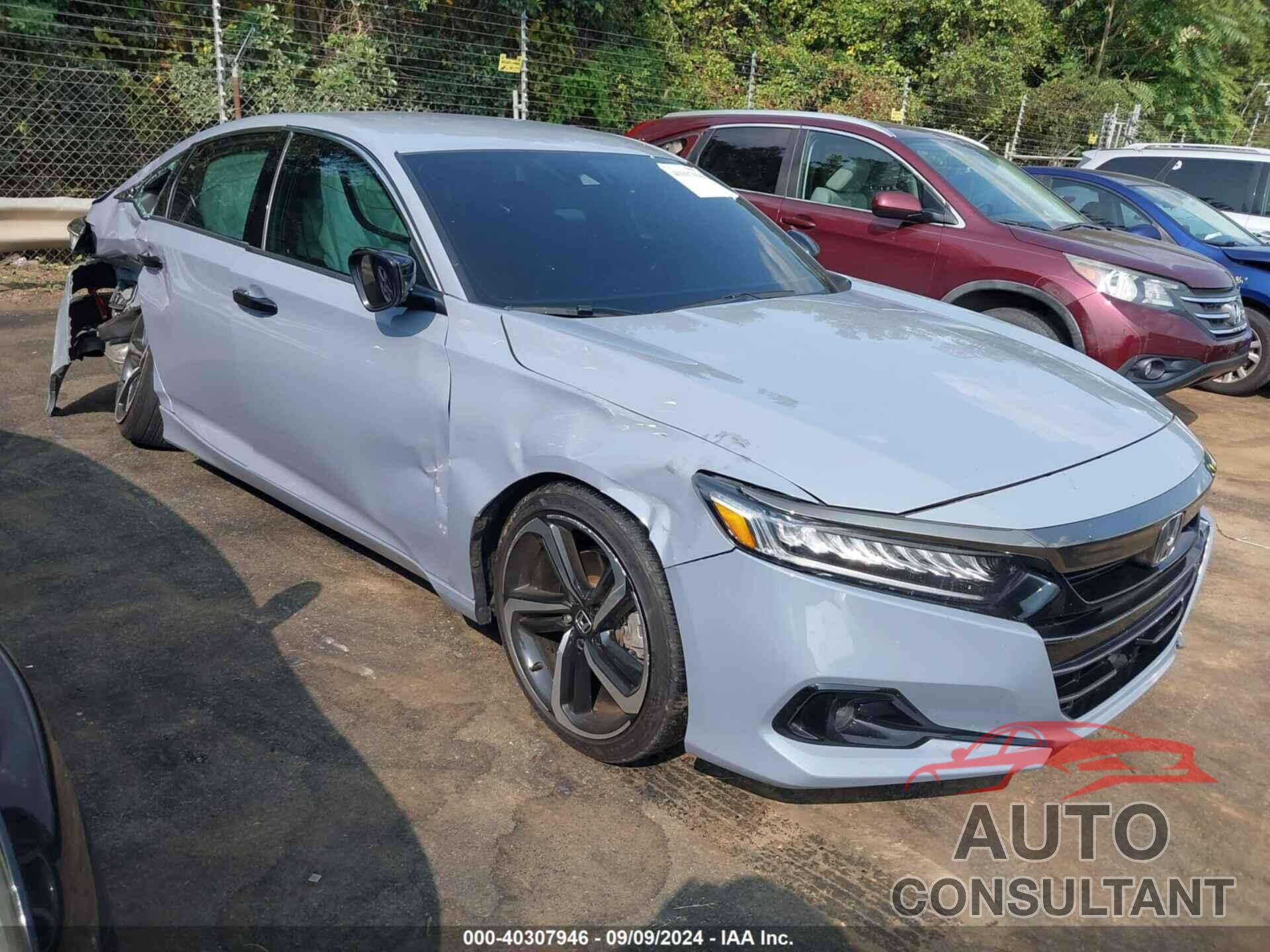 HONDA ACCORD 2021 - 1HGCV1F34MA093211