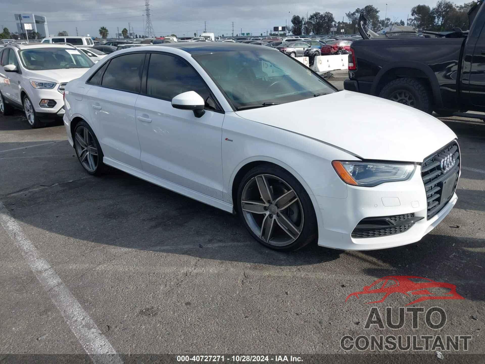 AUDI A3 2016 - WAUA7GFF9G1102192