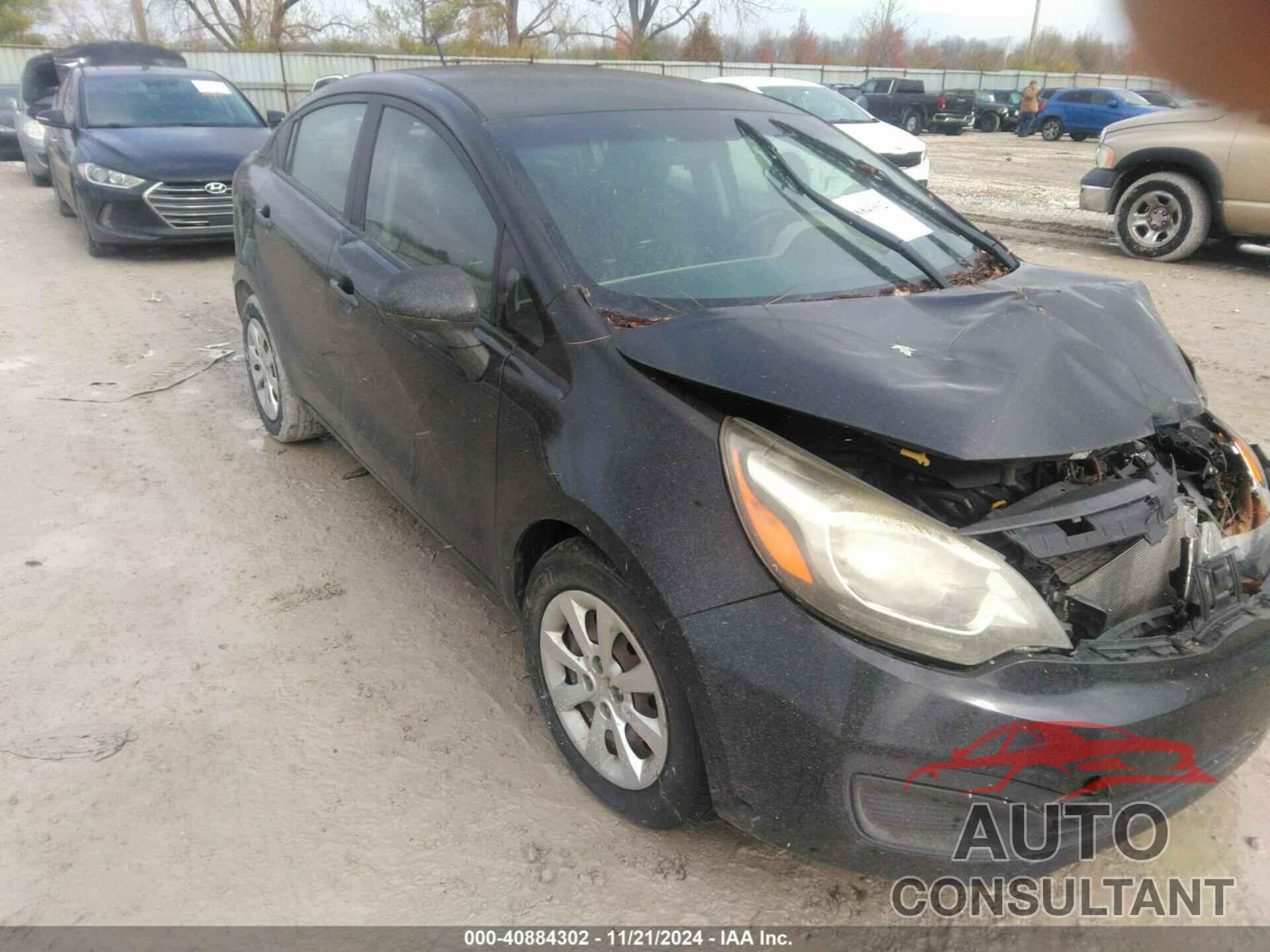 KIA RIO 2013 - KNADM4A3XD6118725