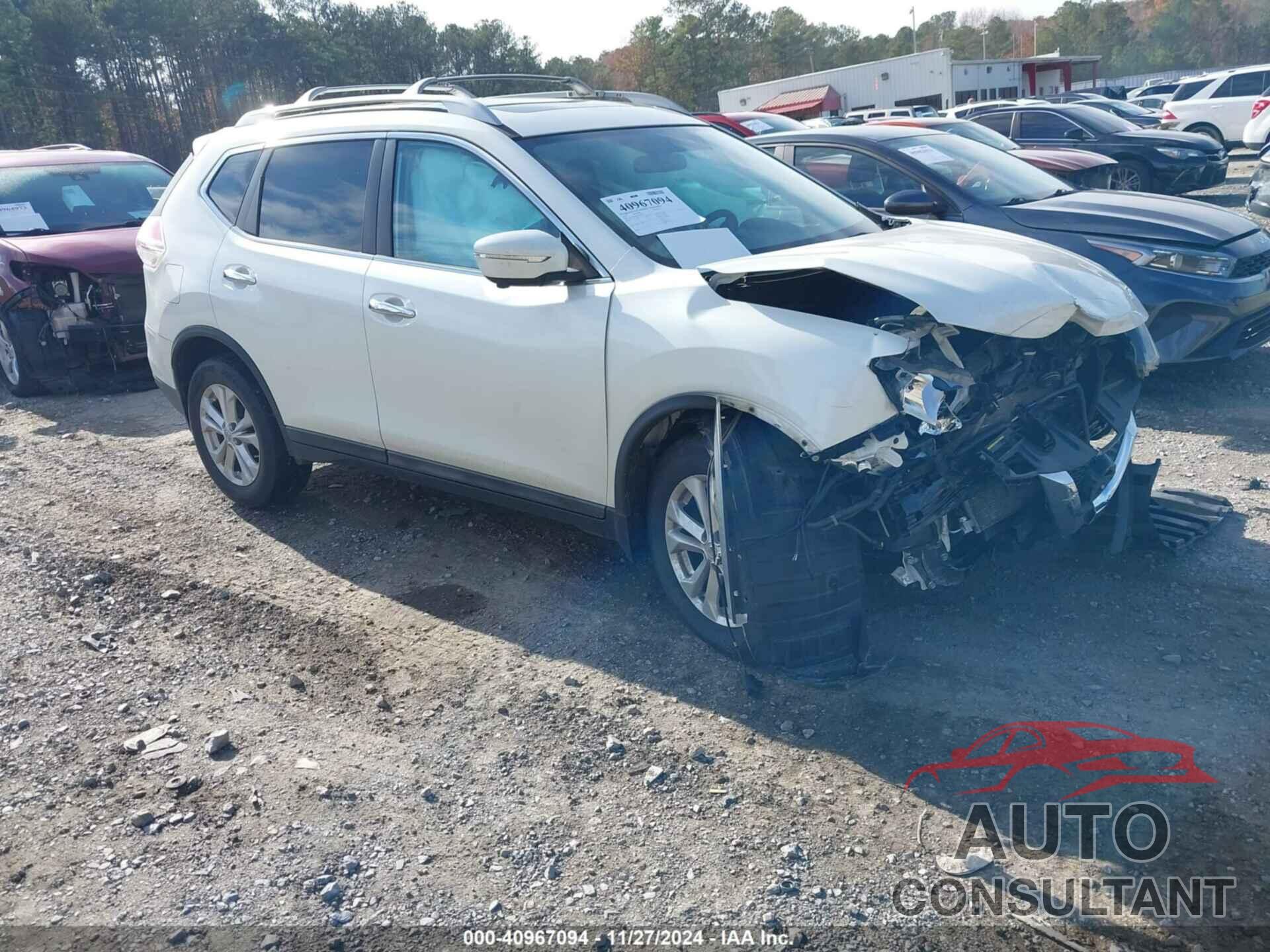 NISSAN ROGUE 2015 - 5N1AT2MT0FC781276