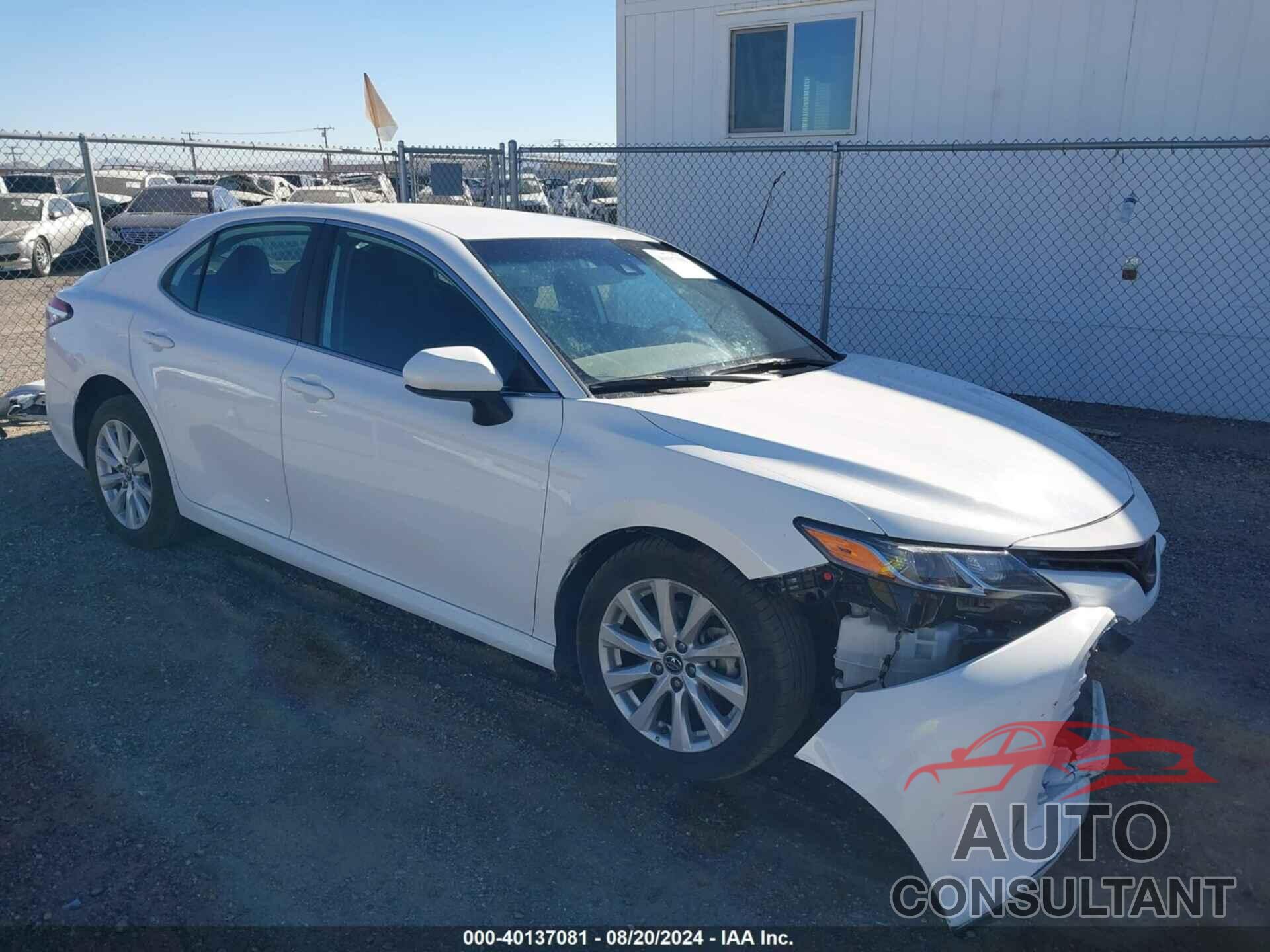 TOYOTA CAMRY 2019 - 4T1B11HK0KU187894
