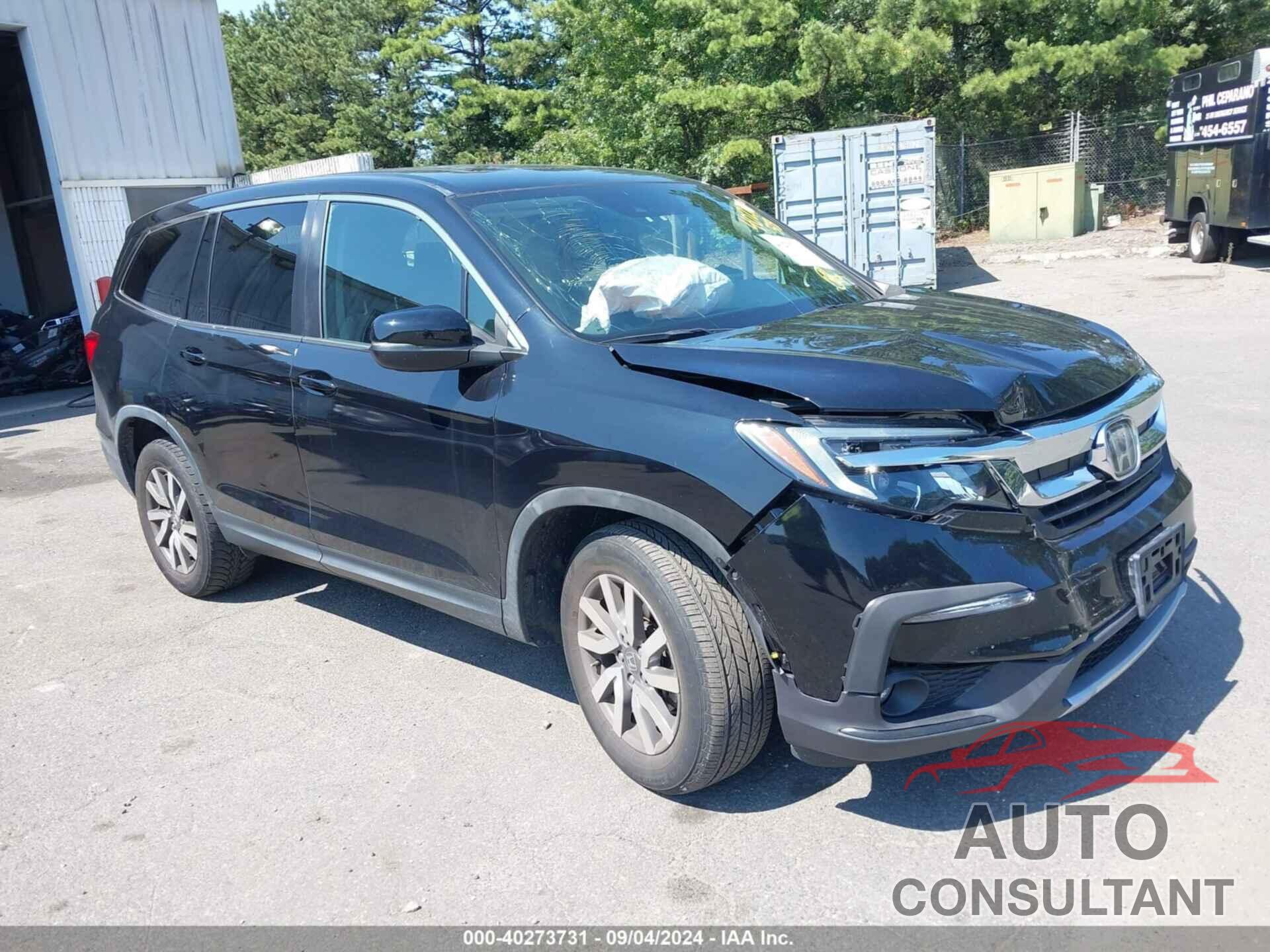 HONDA PILOT 2019 - 5FNYF6H58KB082374