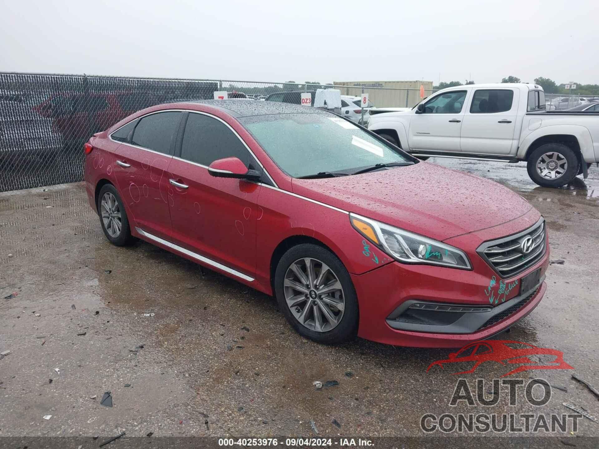 HYUNDAI SONATA 2016 - 5NPE34AF5GH321522