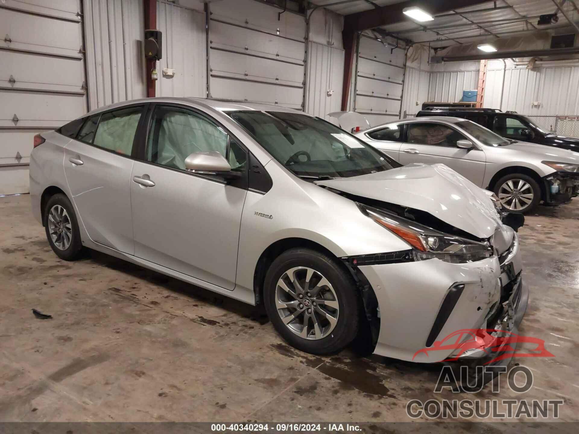 TOYOTA PRIUS 2021 - JTDKAMFU4M3129466