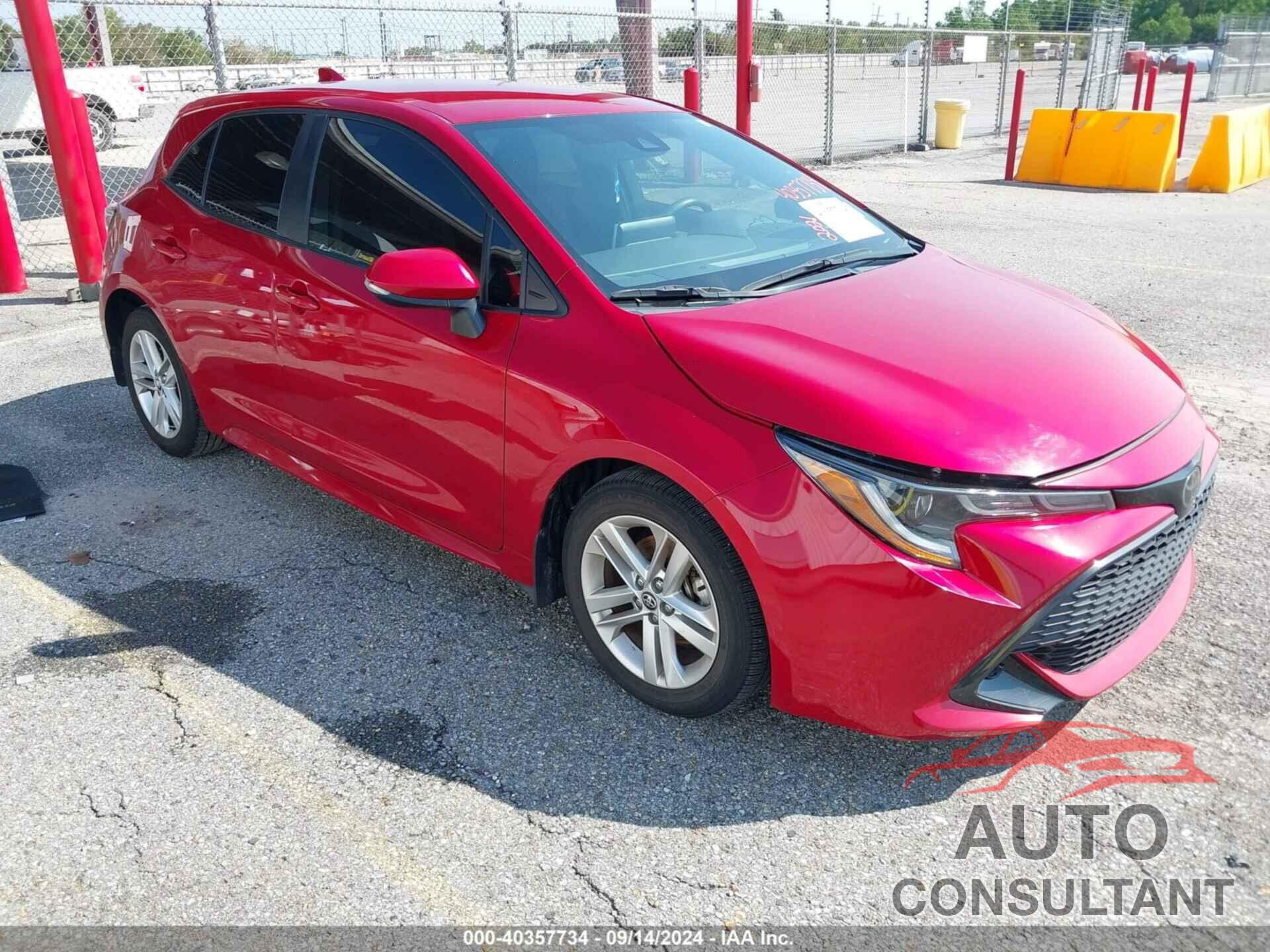 TOYOTA COROLLA 2021 - JTND4MBE5M3131348