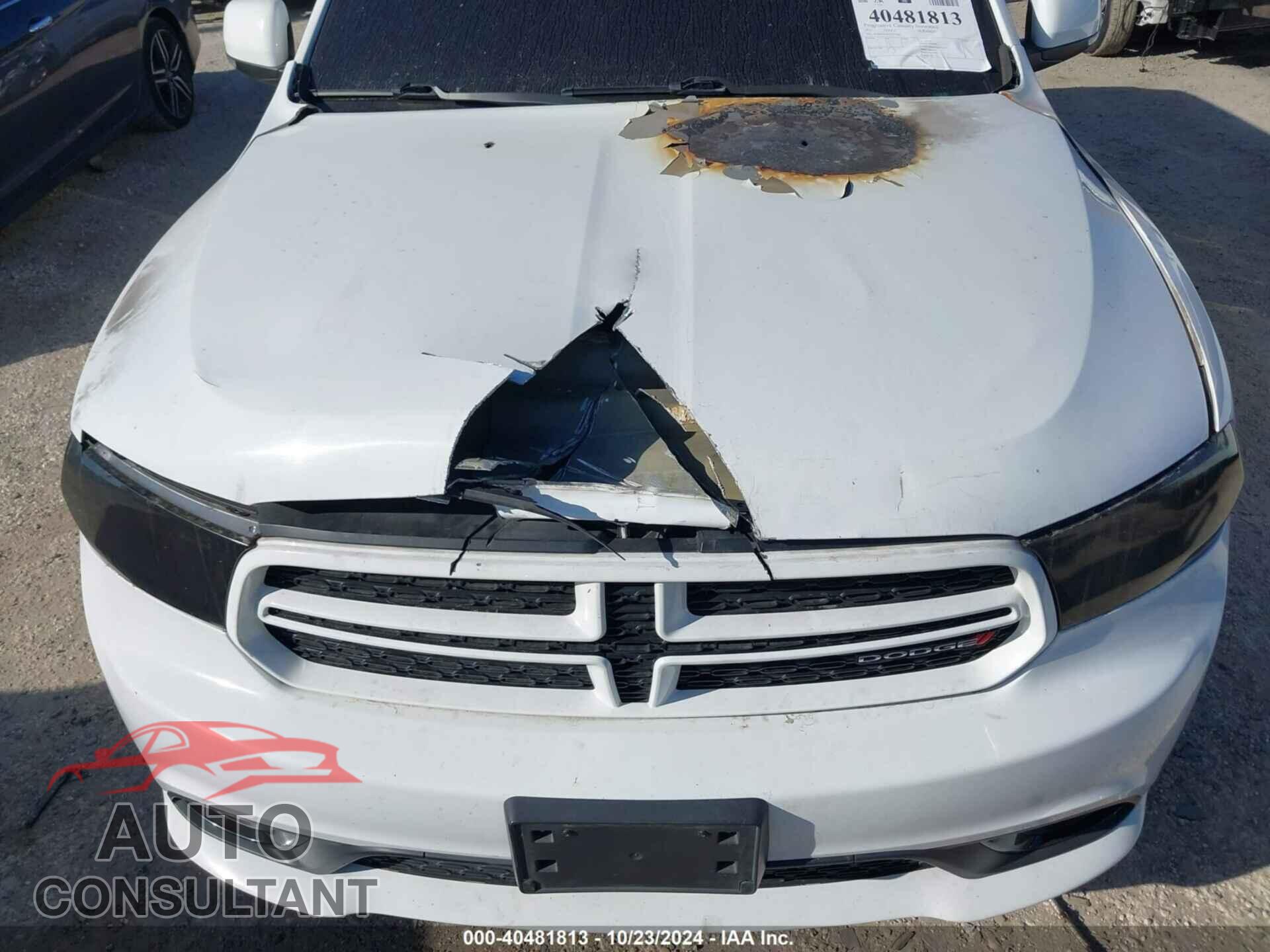 DODGE DURANGO 2017 - 1C4RDJDGXHC917708