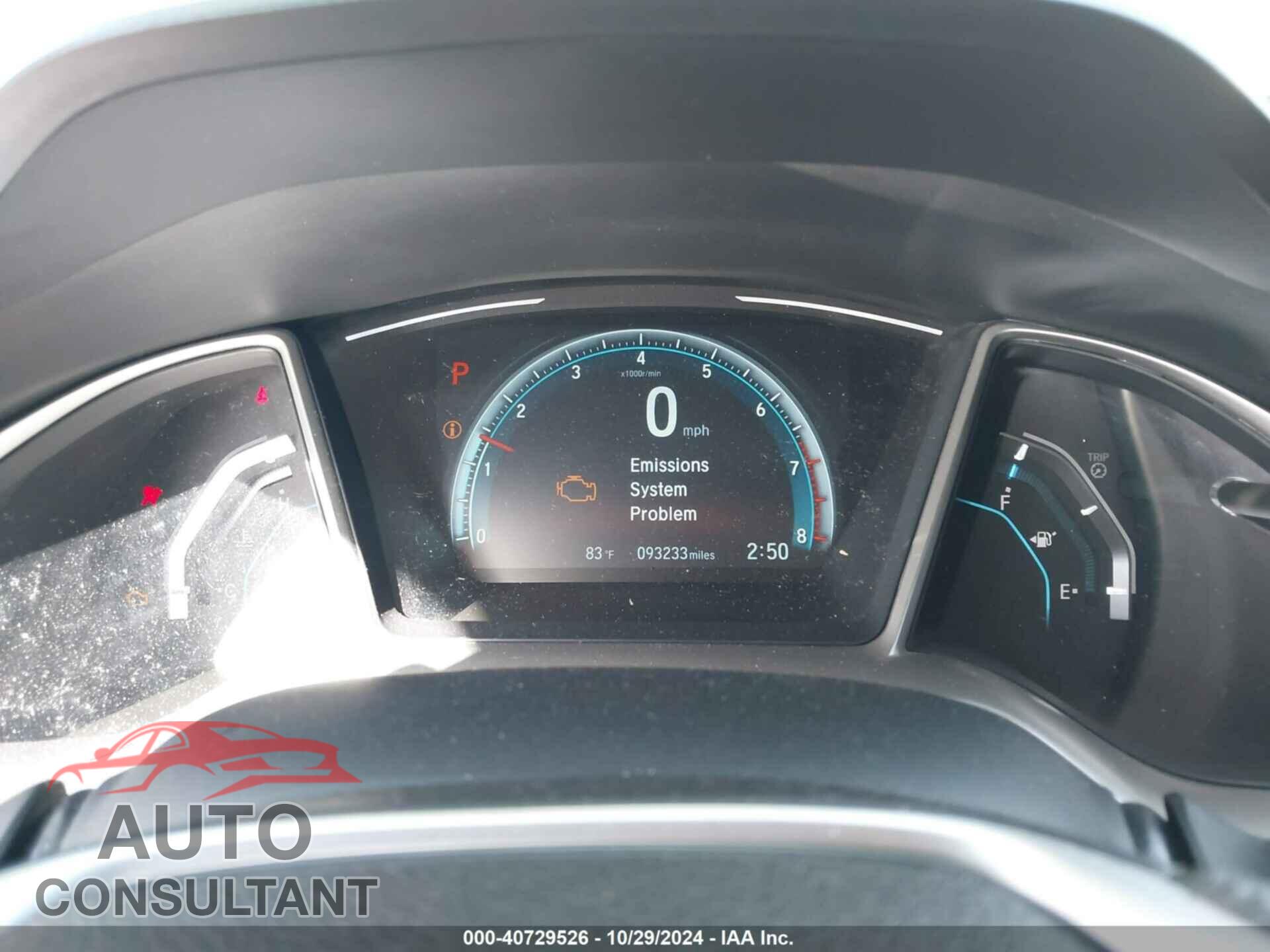 HONDA CIVIC 2017 - 19XFC2F75HE006753