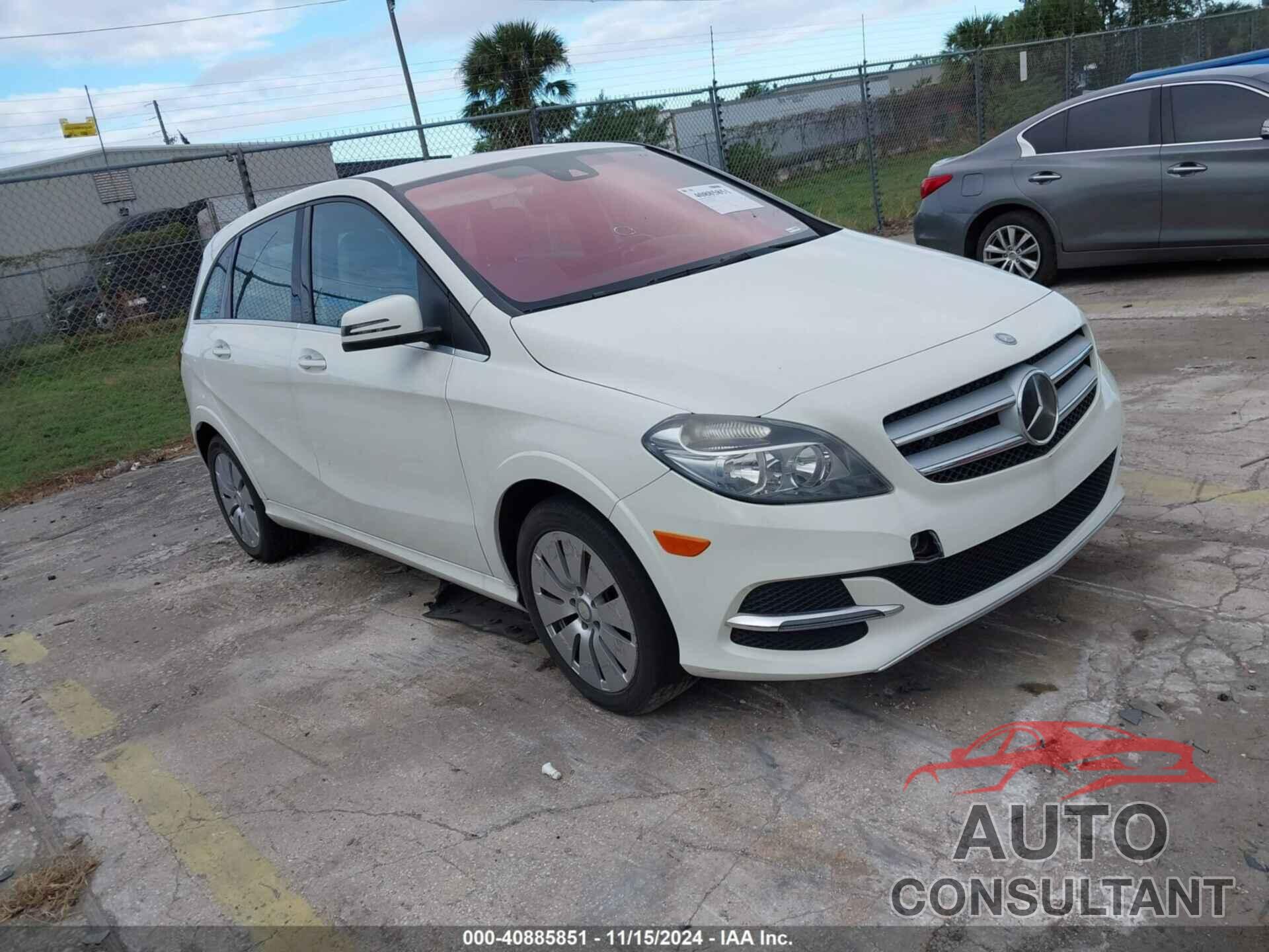 MERCEDES-BENZ B 250E 2016 - WDDVP9AB7GJ009388