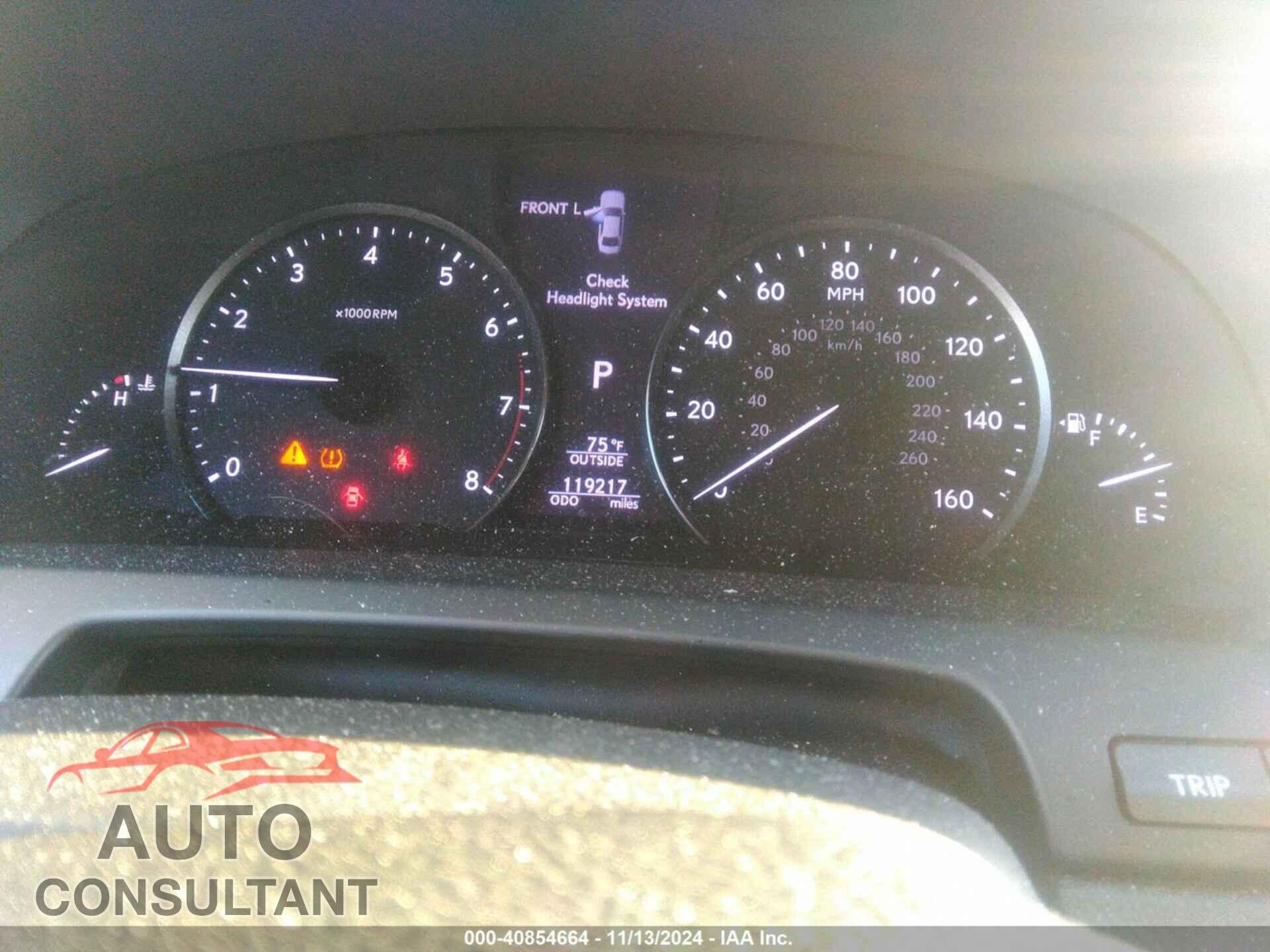 LEXUS LS 460 2014 - JTHBL5EF4E5125330