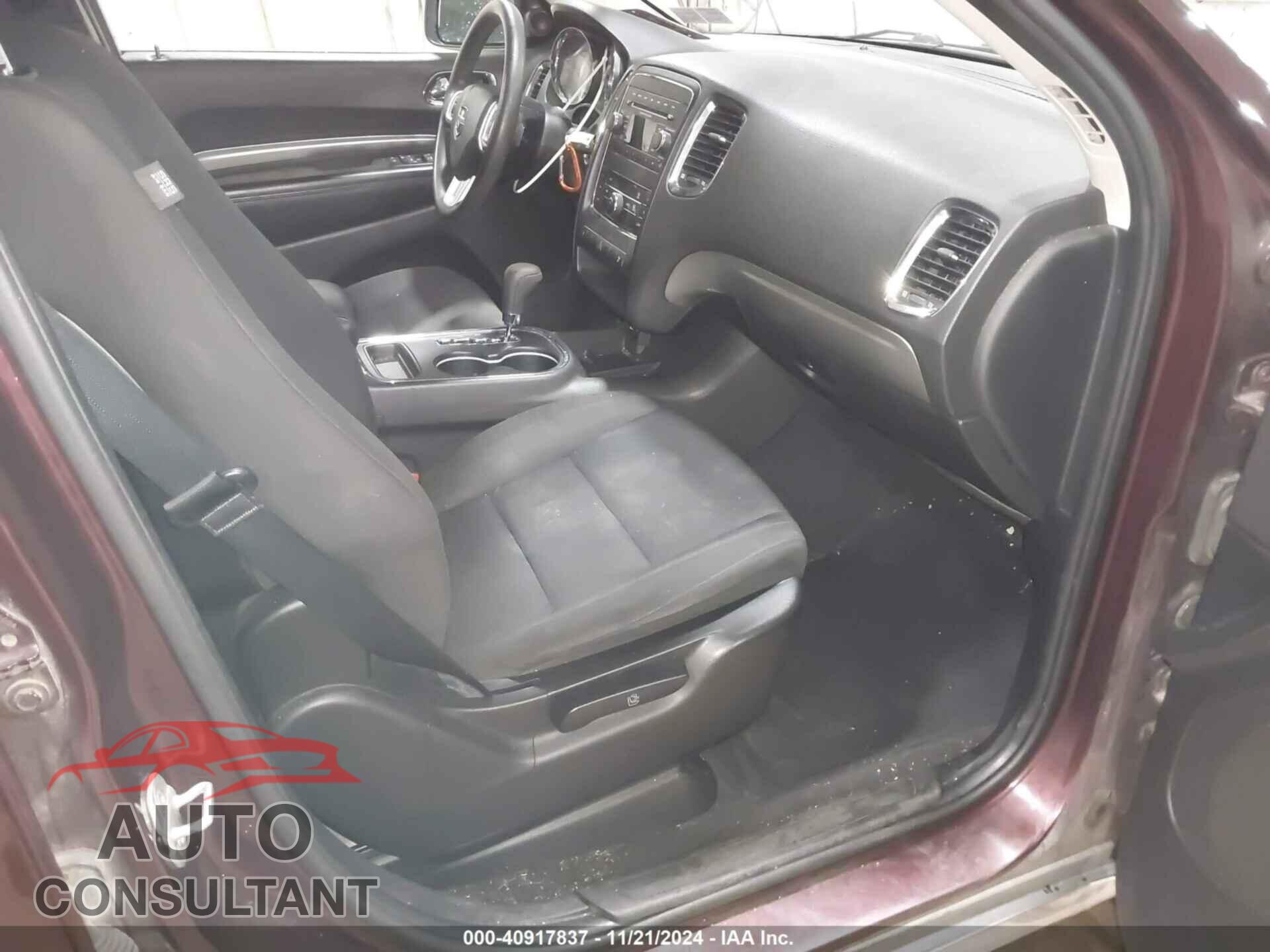 DODGE DURANGO 2012 - 1C4RDJAG6CC147004