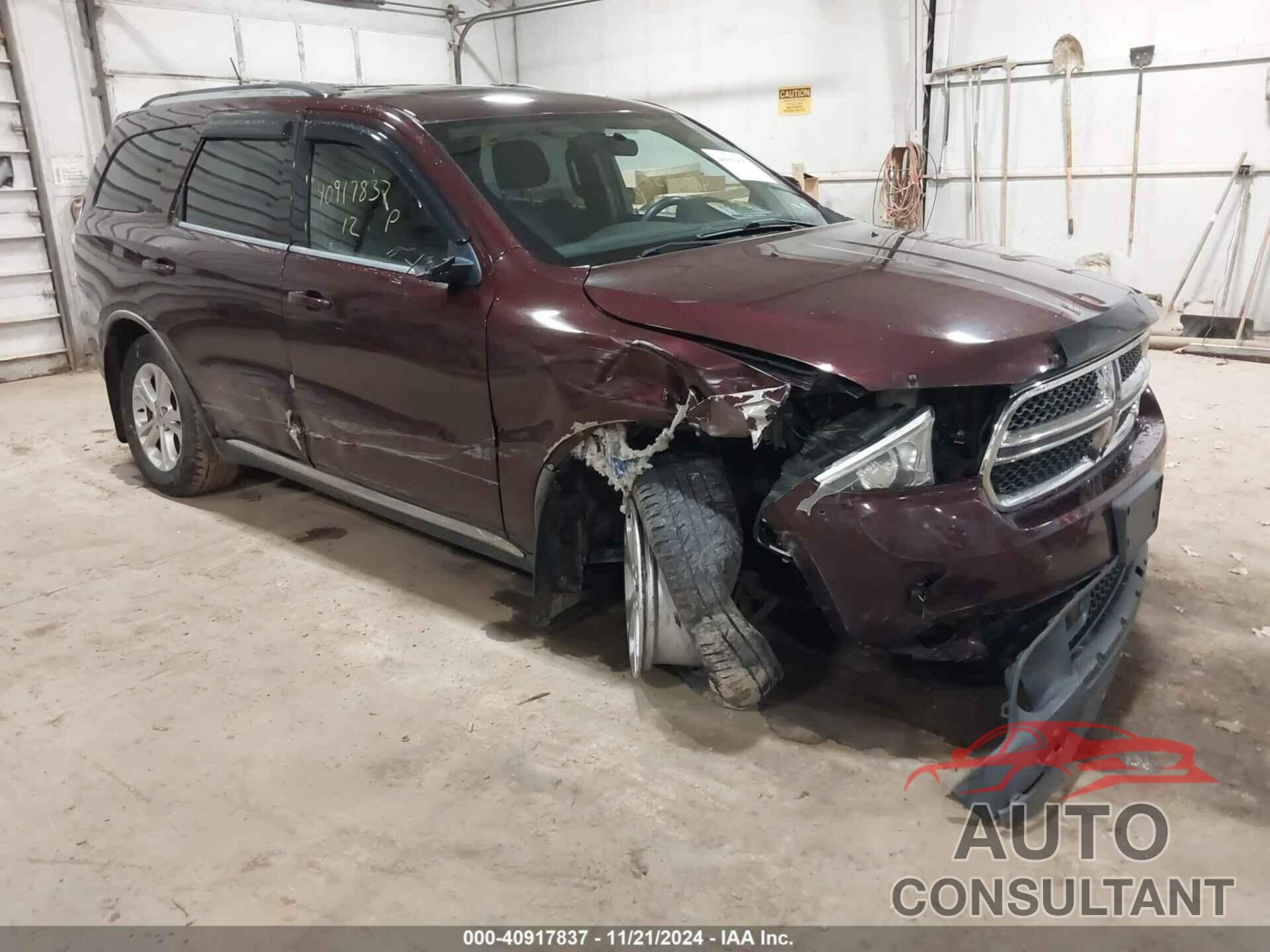 DODGE DURANGO 2012 - 1C4RDJAG6CC147004
