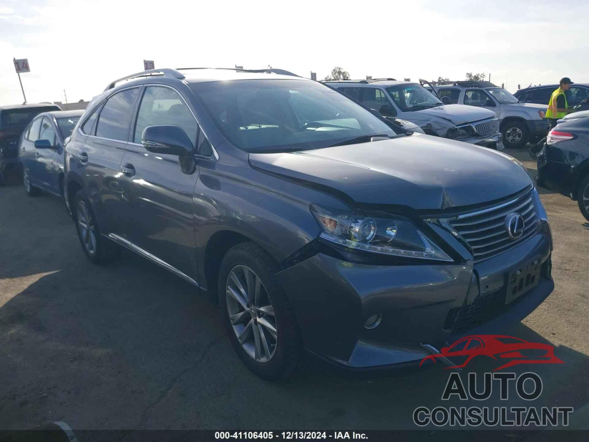 LEXUS RX 350 2013 - 2T2ZK1BA7DC107115