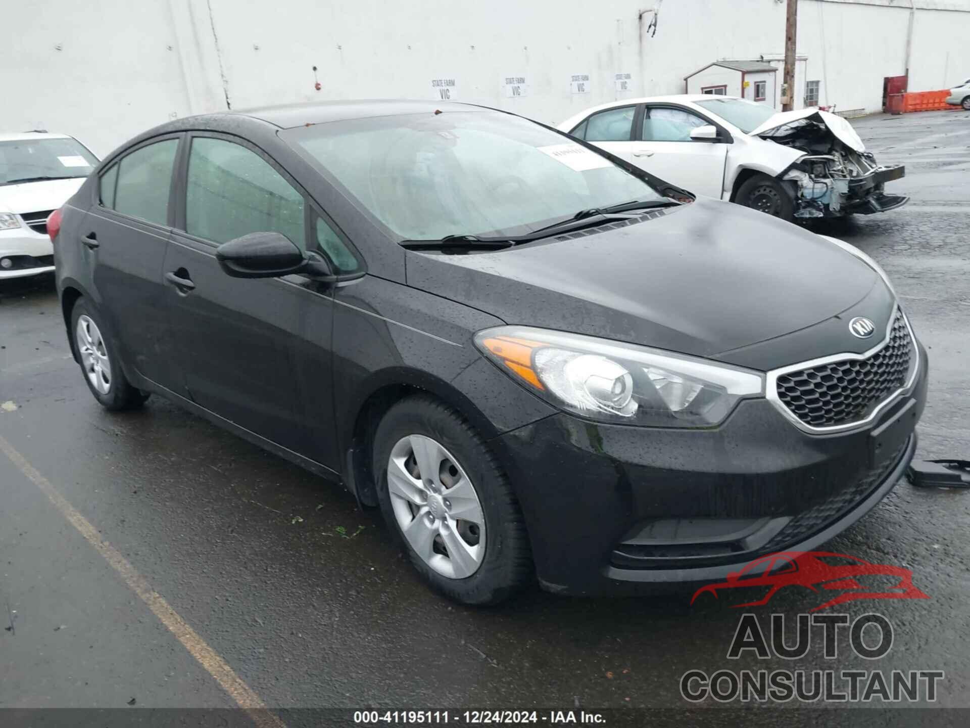 KIA FORTE 2016 - KNAFK4A6XG5602719