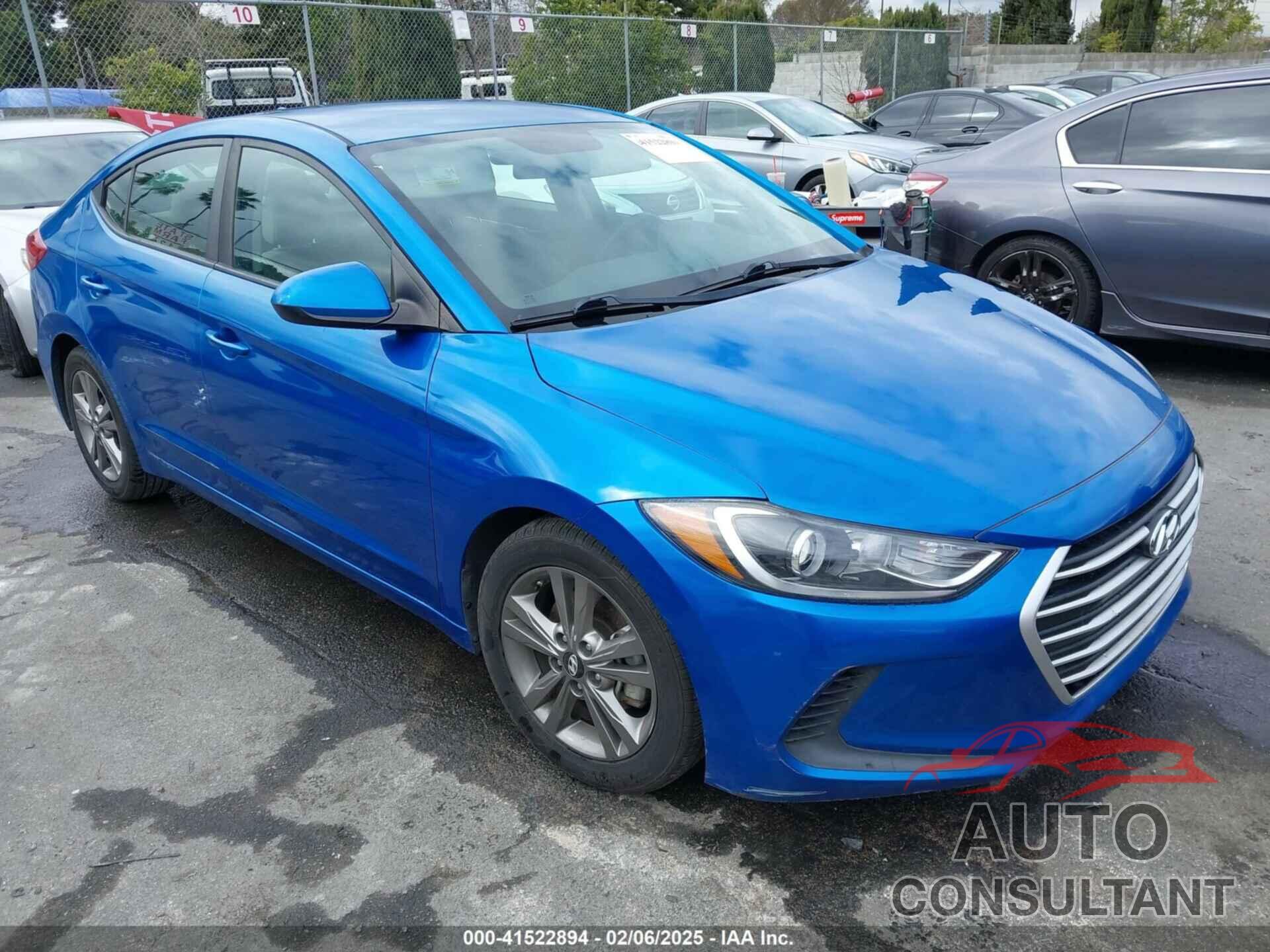 HYUNDAI ELANTRA 2017 - 5NPD84LF4HH063375