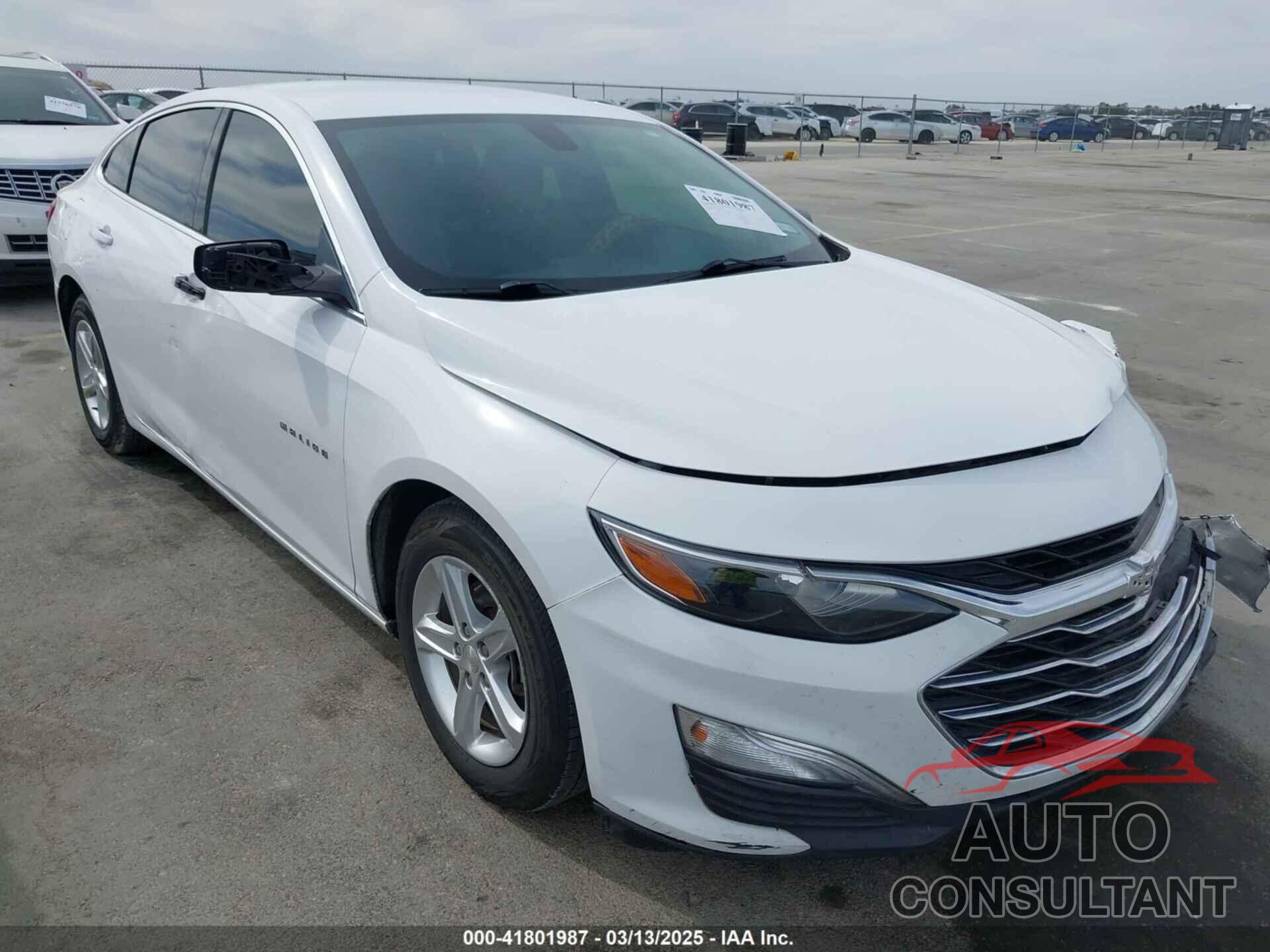 CHEVROLET MALIBU 2020 - 1G1ZB5STXLF006677