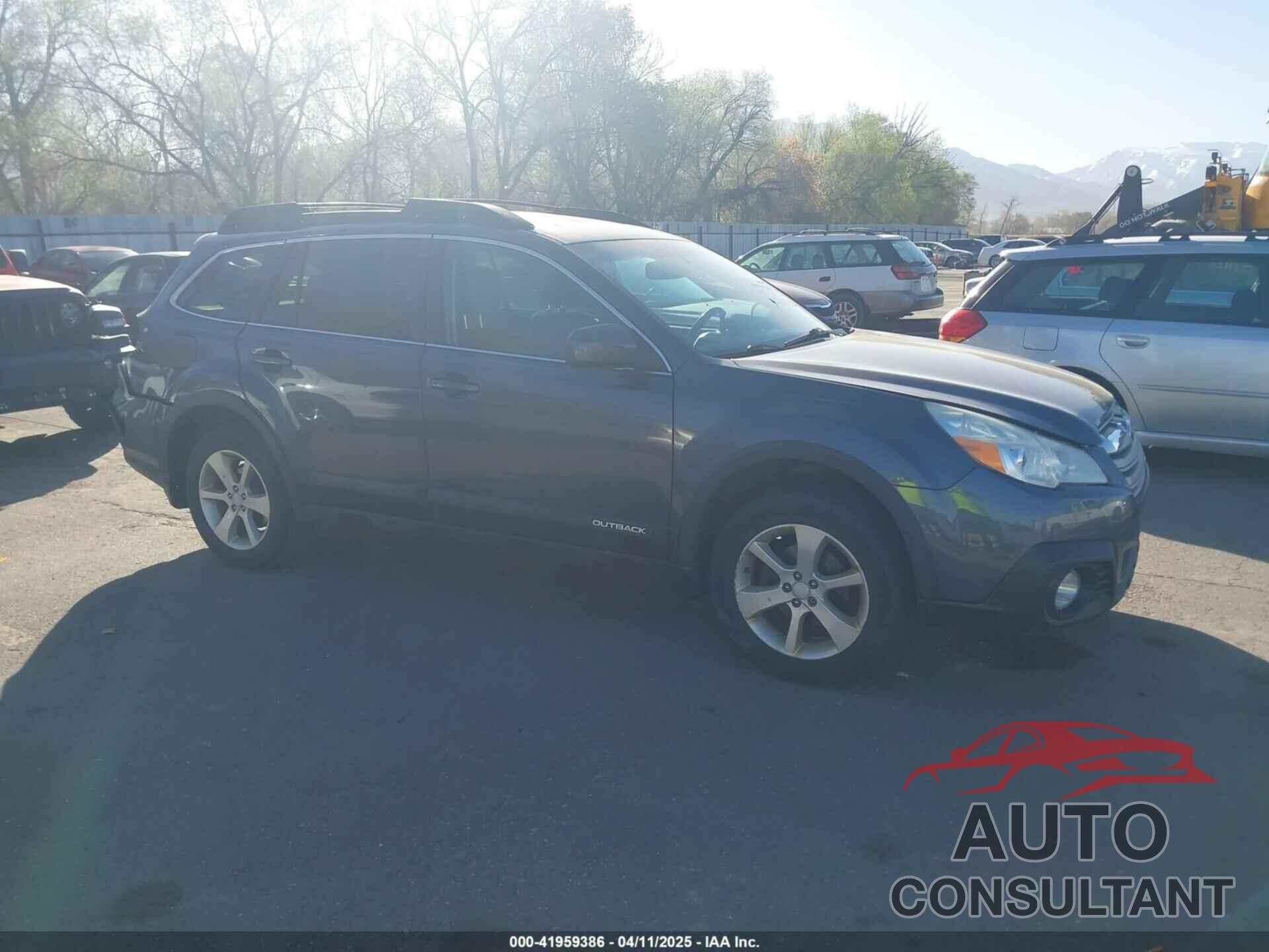 SUBARU OUTBACK 2014 - 4S4BRCEC1E3314485