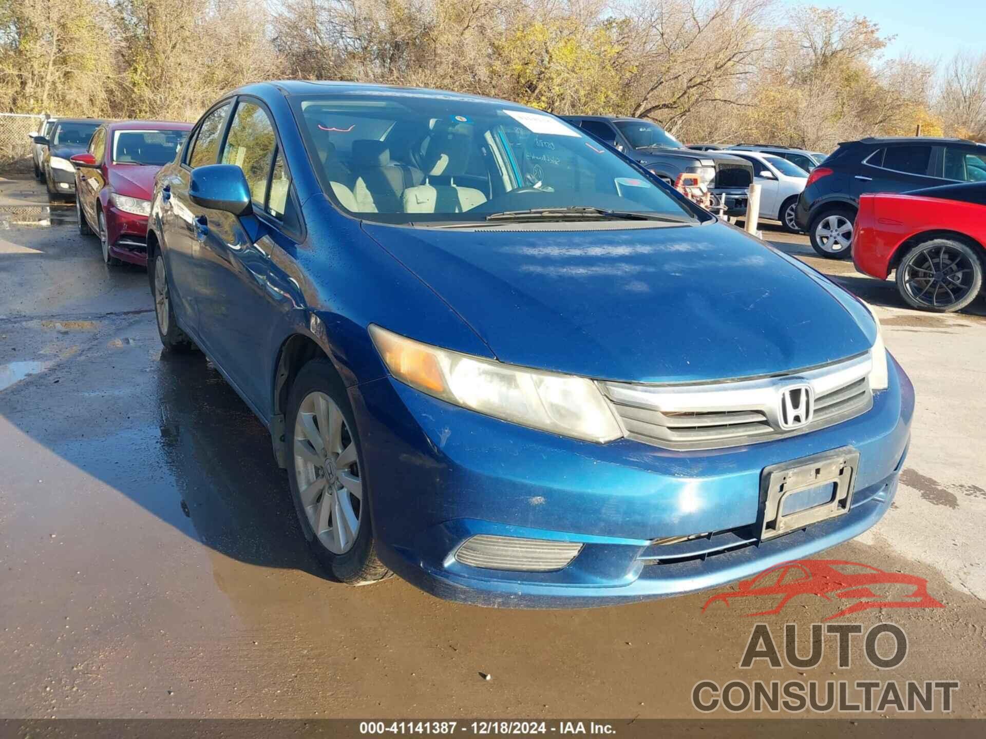 HONDA CIVIC 2012 - 19XFB2F84CE055818