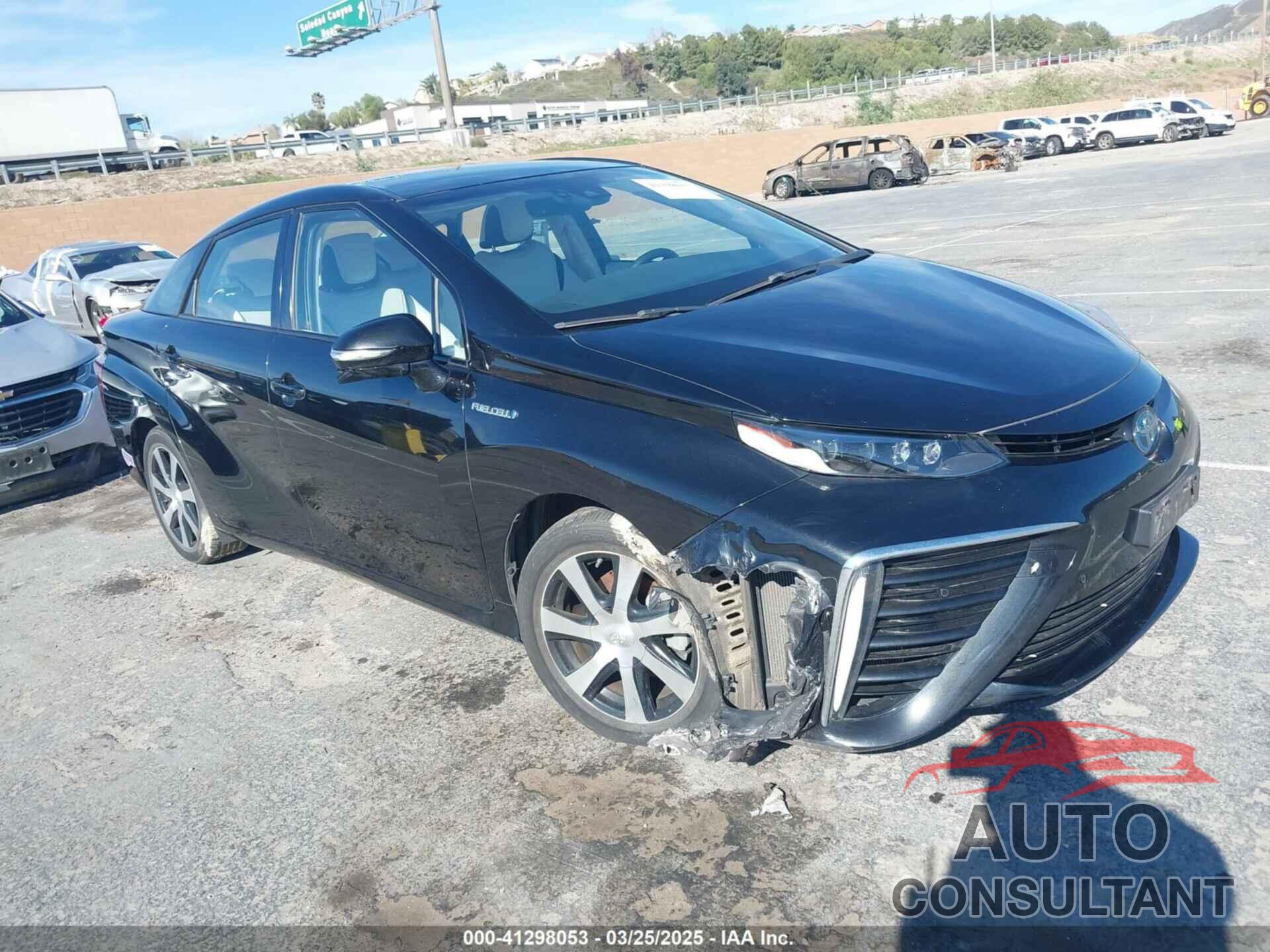 TOYOTA MIRAI 2019 - JTDBVRBD7KA006986
