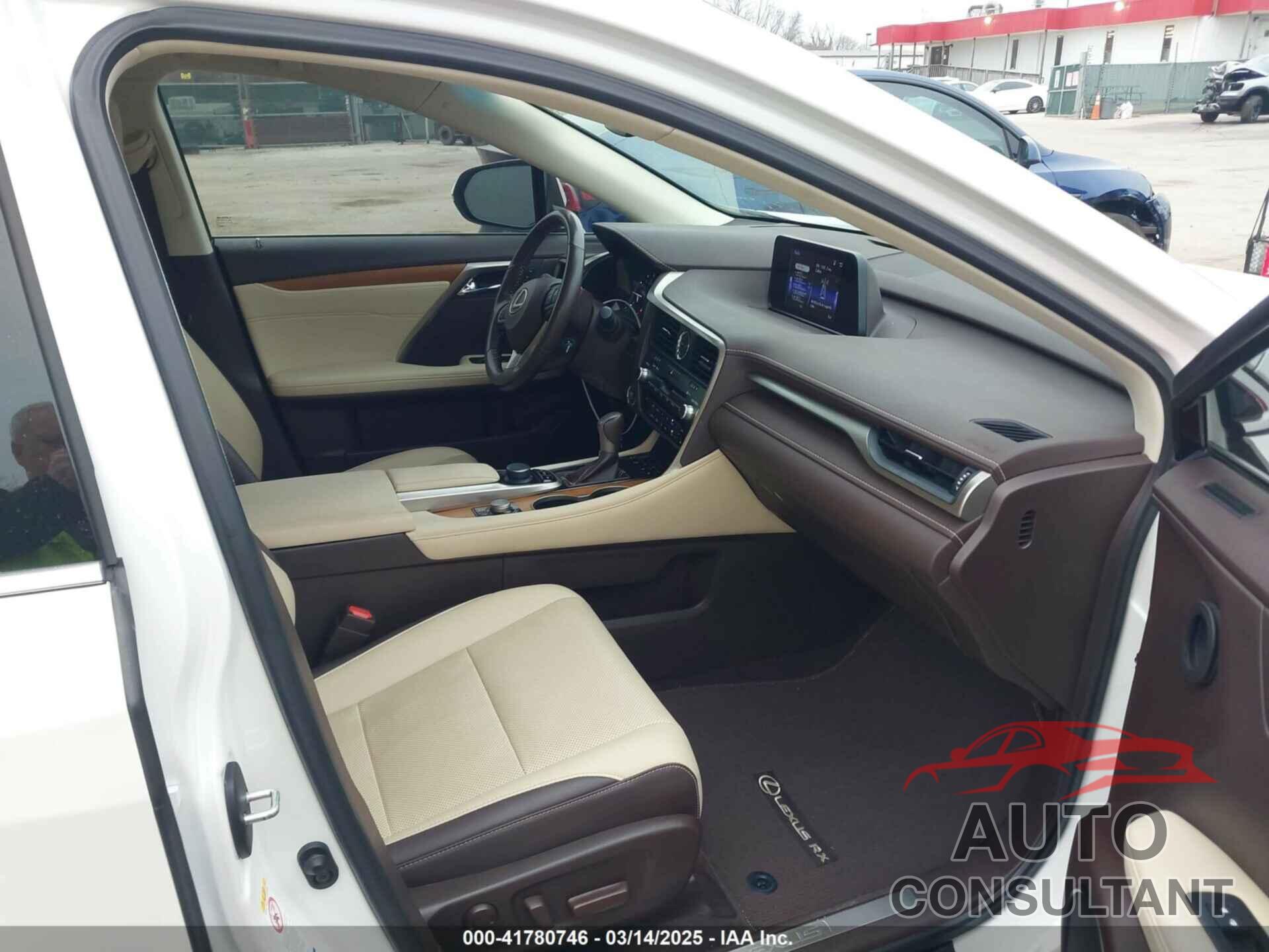 LEXUS RX 350 2019 - 2T2BZMCA9KC203936