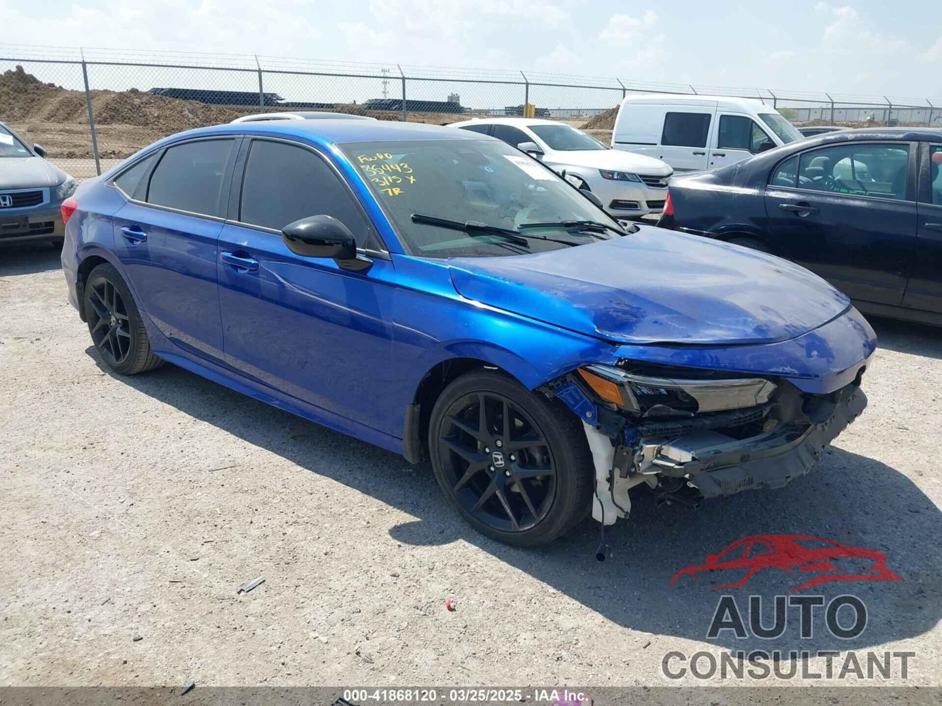 HONDA CIVIC 2023 - 2HGFE2F5XPH502628
