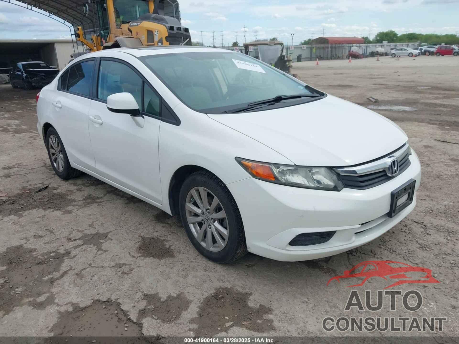 HONDA CIVIC 2012 - 19XFB2F86CE316446