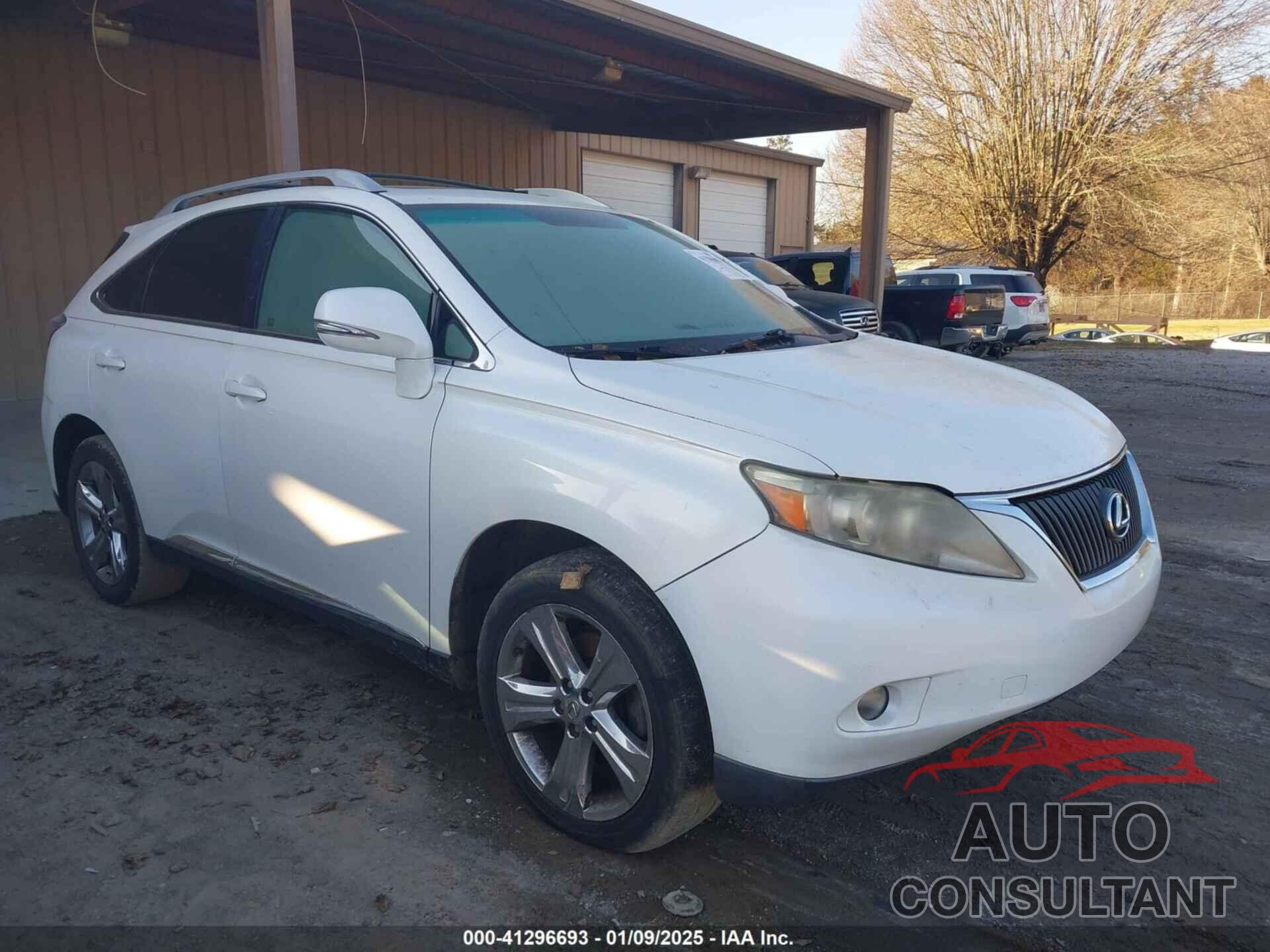 LEXUS RX 350 2010 - JTJZK1BA1A2404859