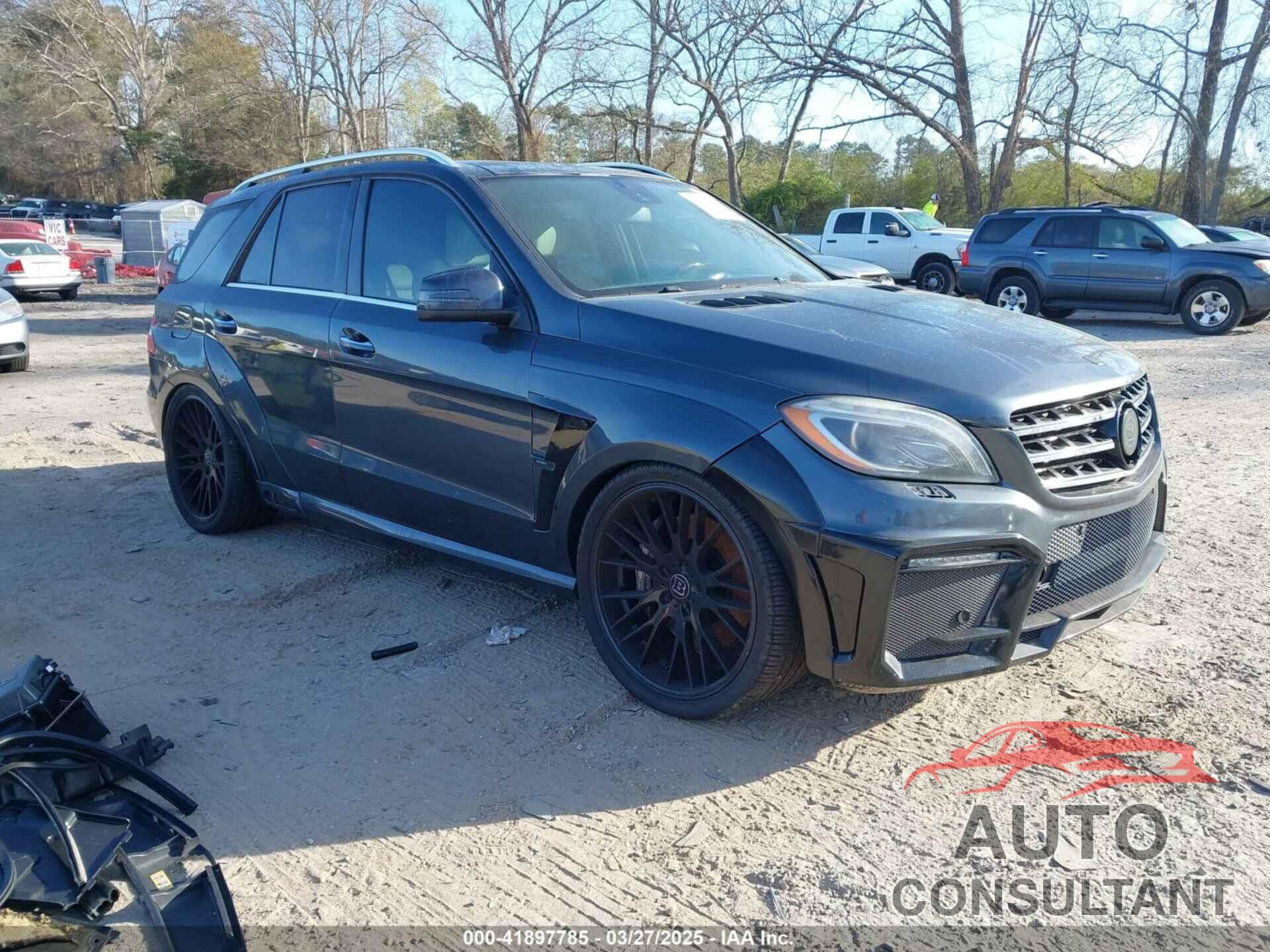 MERCEDES-BENZ ML 63 AMG 2012 - 4JGDA7EB0CA033186