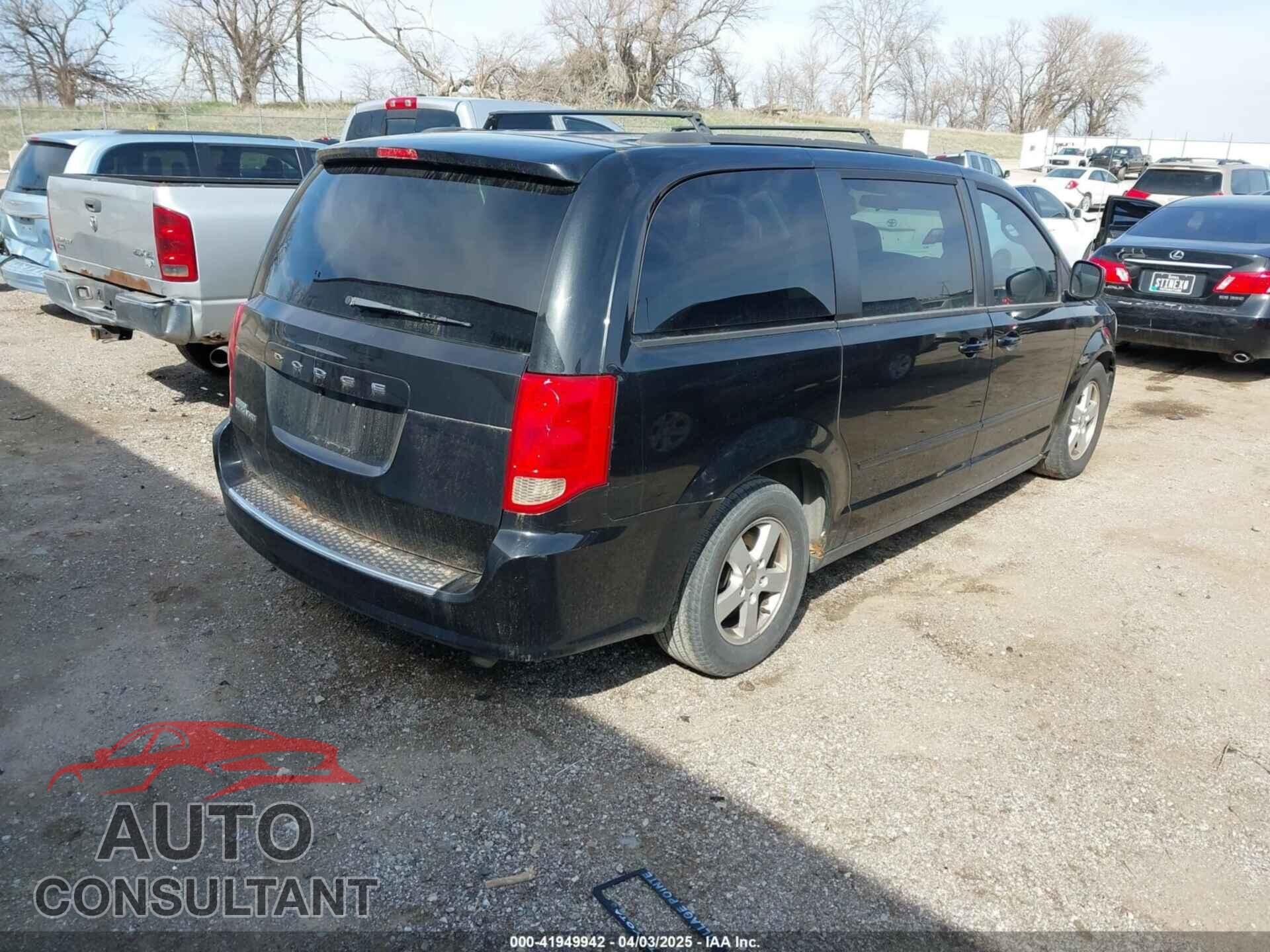 DODGE GRAND CARAVAN 2012 - 2C4RDGCG9CR167884