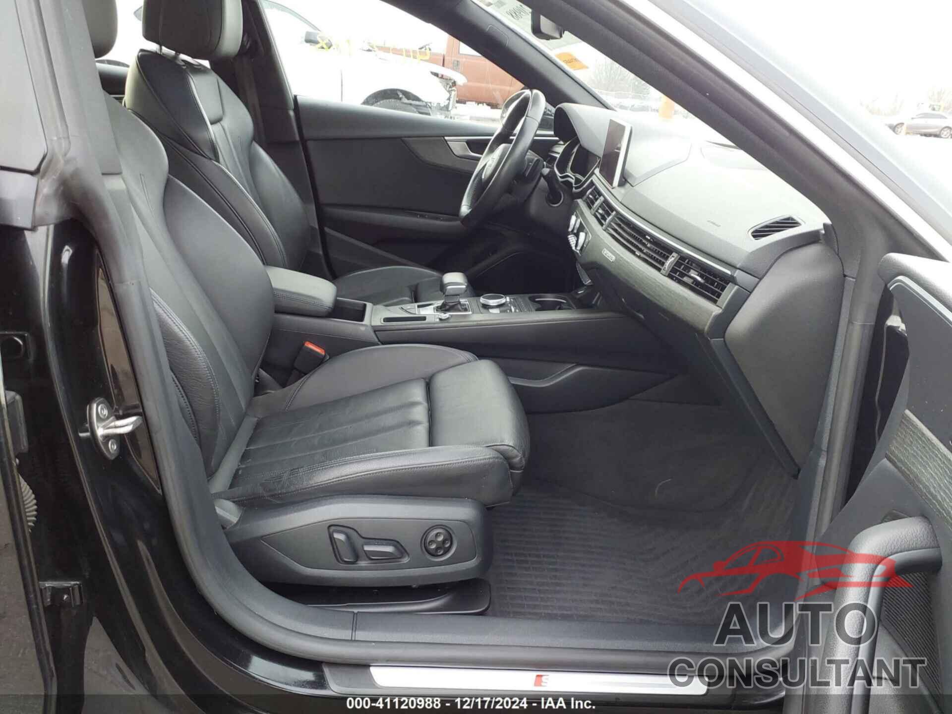 AUDI A5 2018 - WAUENCF55JA122888