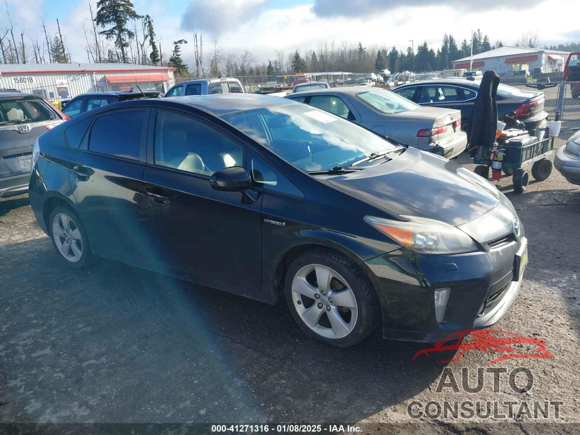 TOYOTA PRIUS 2013 - JTDKN3DUXD1729292