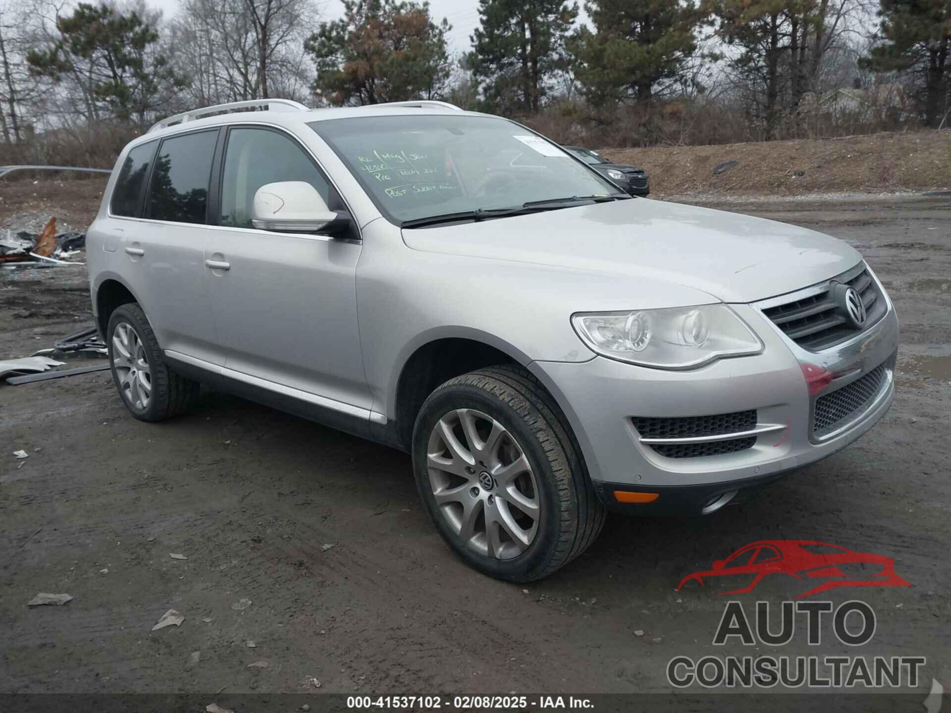 VOLKSWAGEN TOUAREG 2 2009 - WVGBE77L99D006092