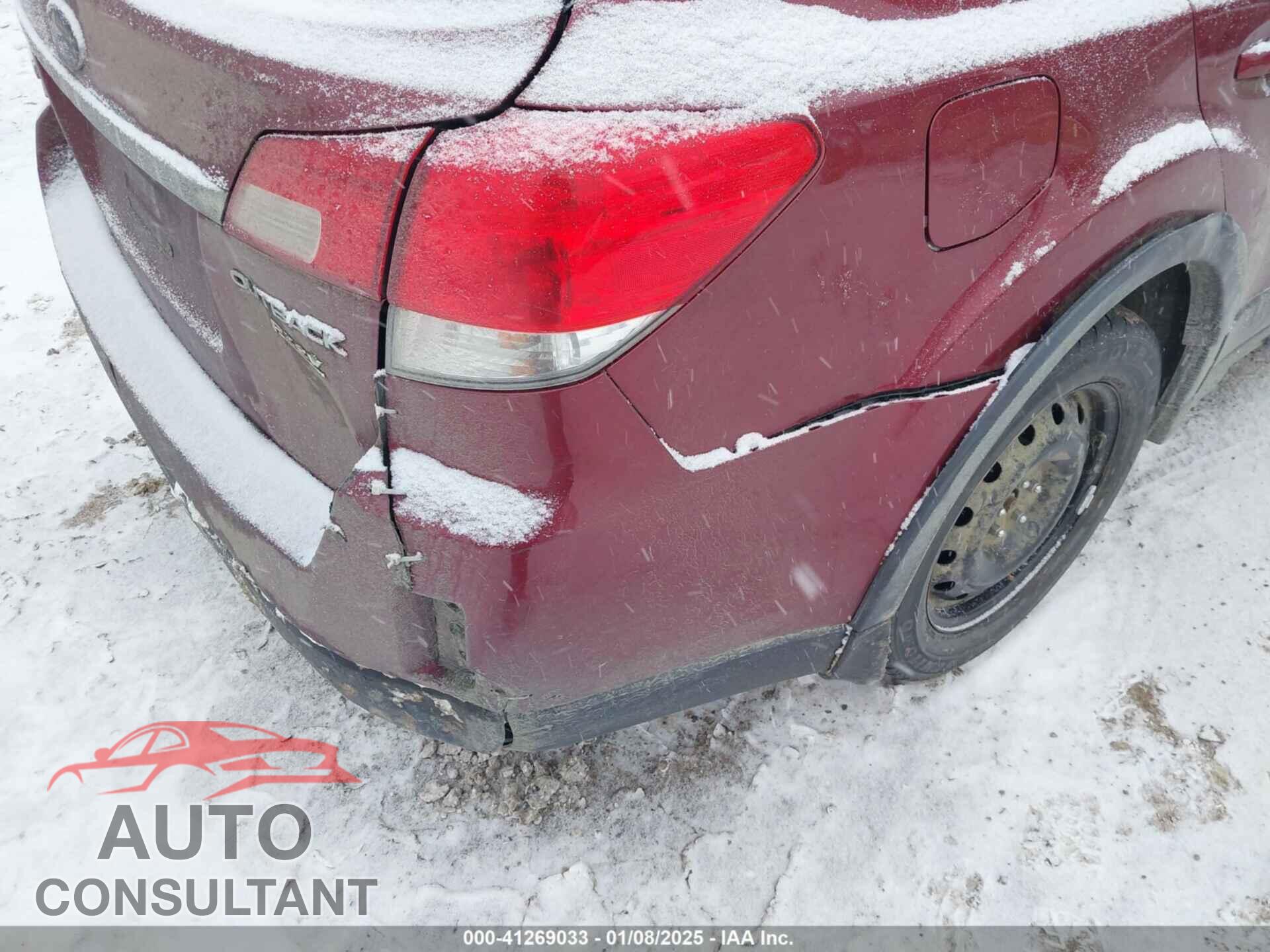 SUBARU OUTBACK 2011 - 4S4BRBLC9B3400538