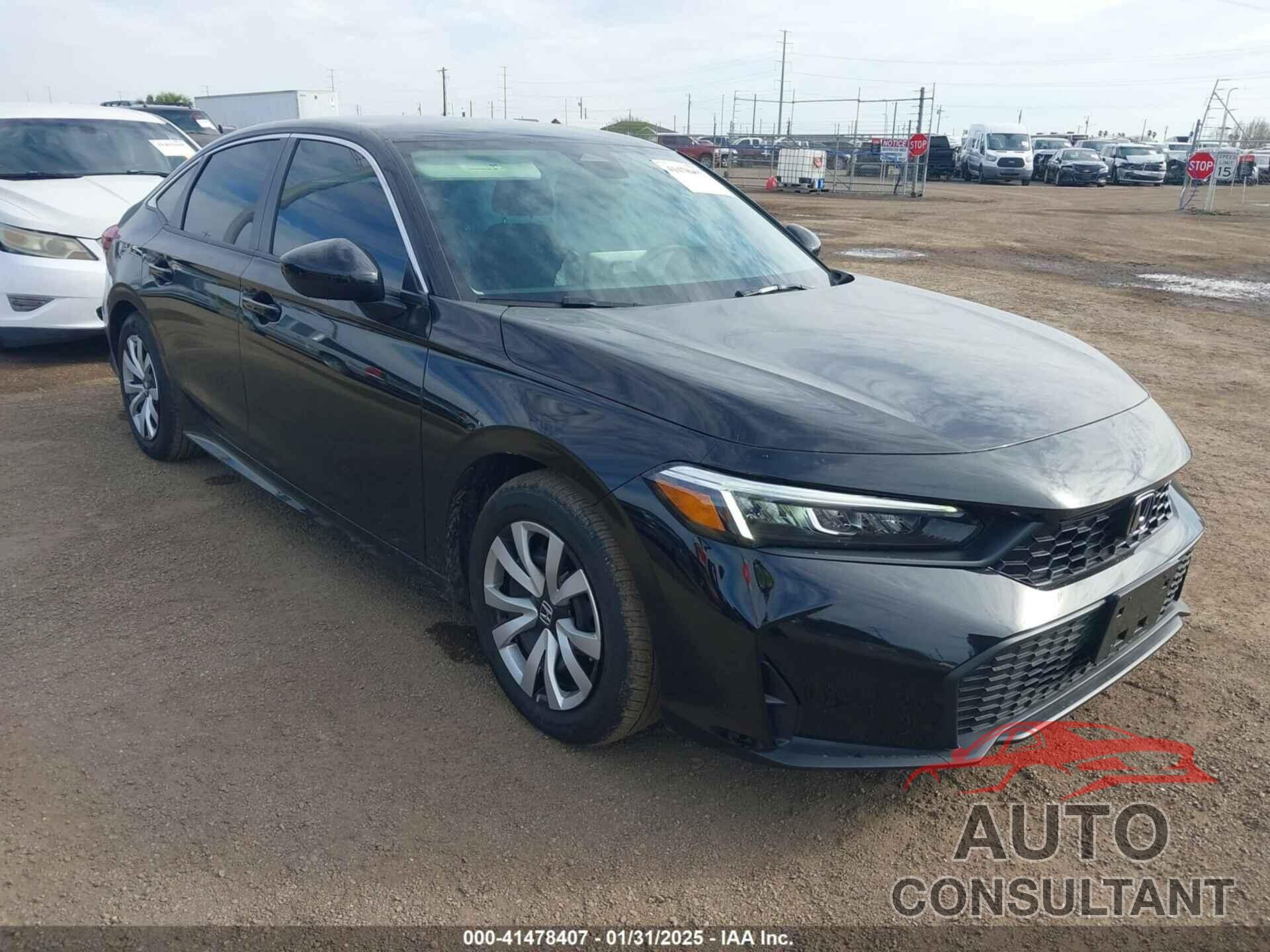 HONDA CIVIC 2025 - 2HGFE2F24SH525255