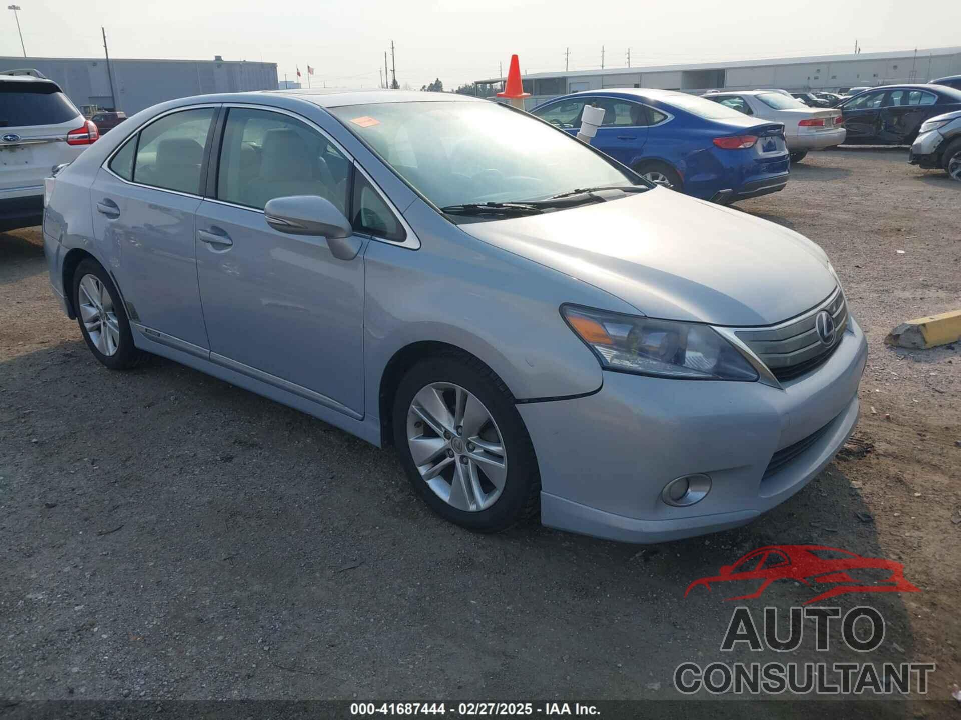 LEXUS HS 250H 2011 - JTHBB1BA0B2046254