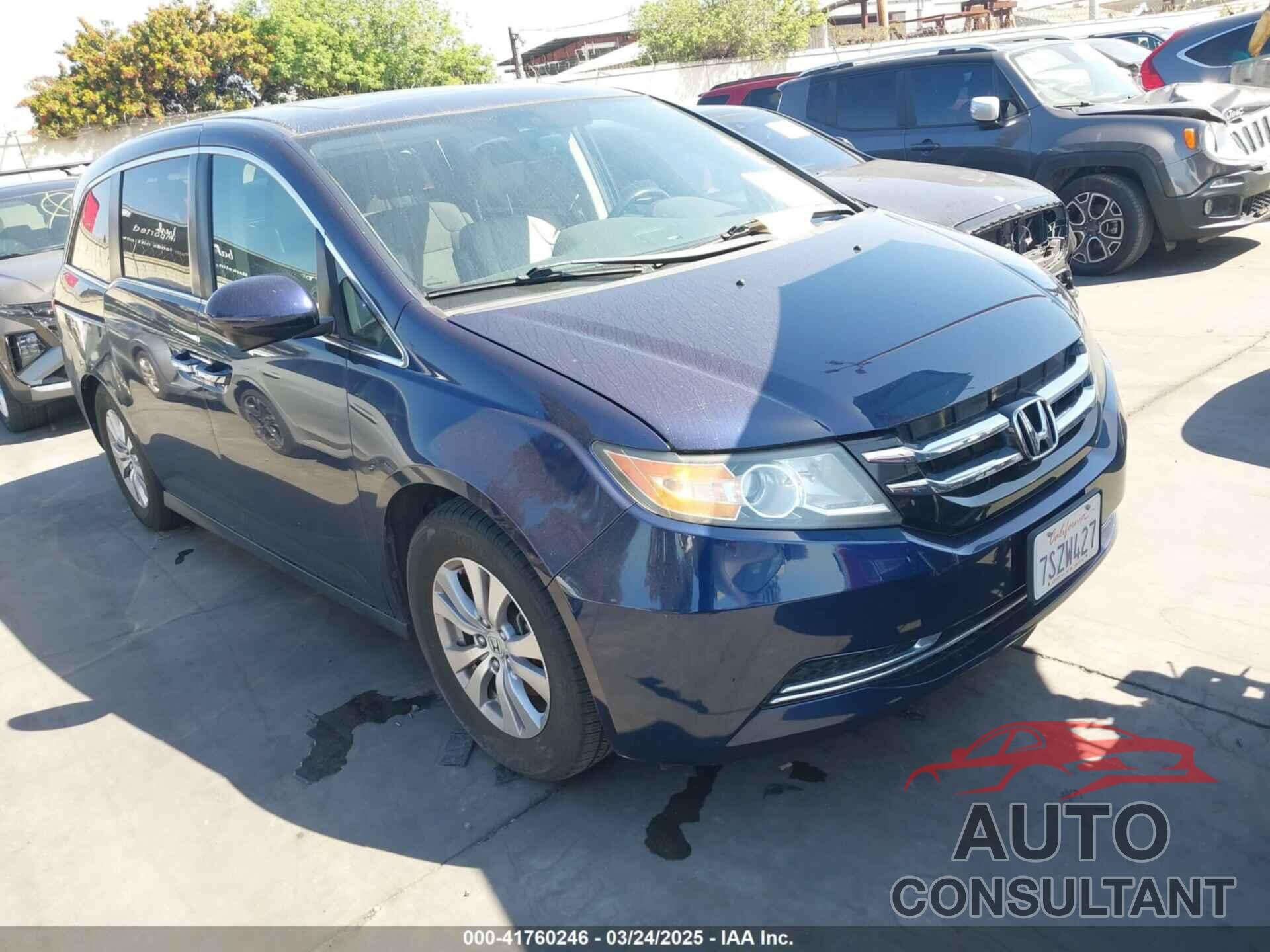 HONDA ODYSSEY 2016 - 5FNRL5H63GB081298