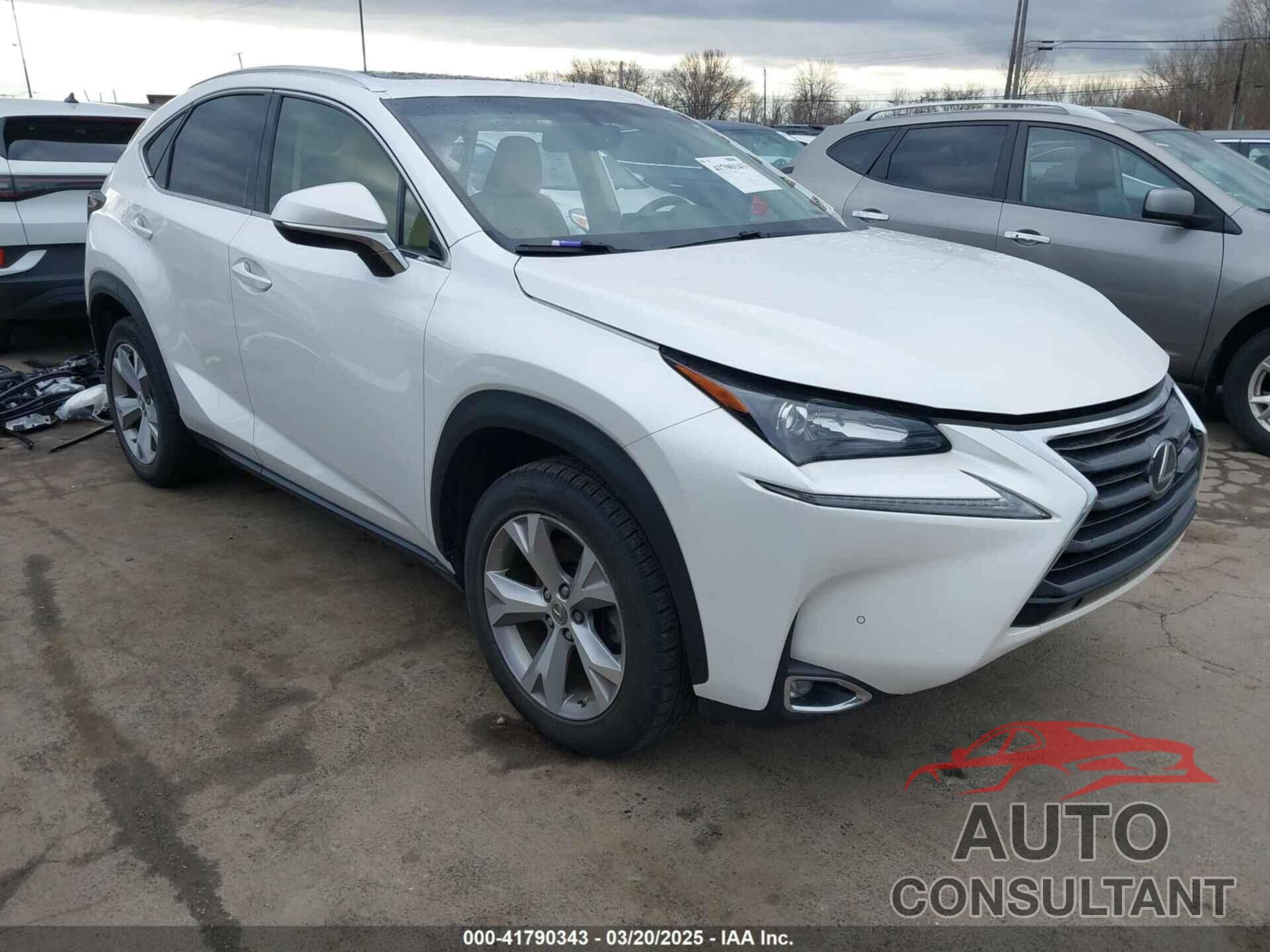 LEXUS NX 200T 2017 - JTJBARBZ7H2123023