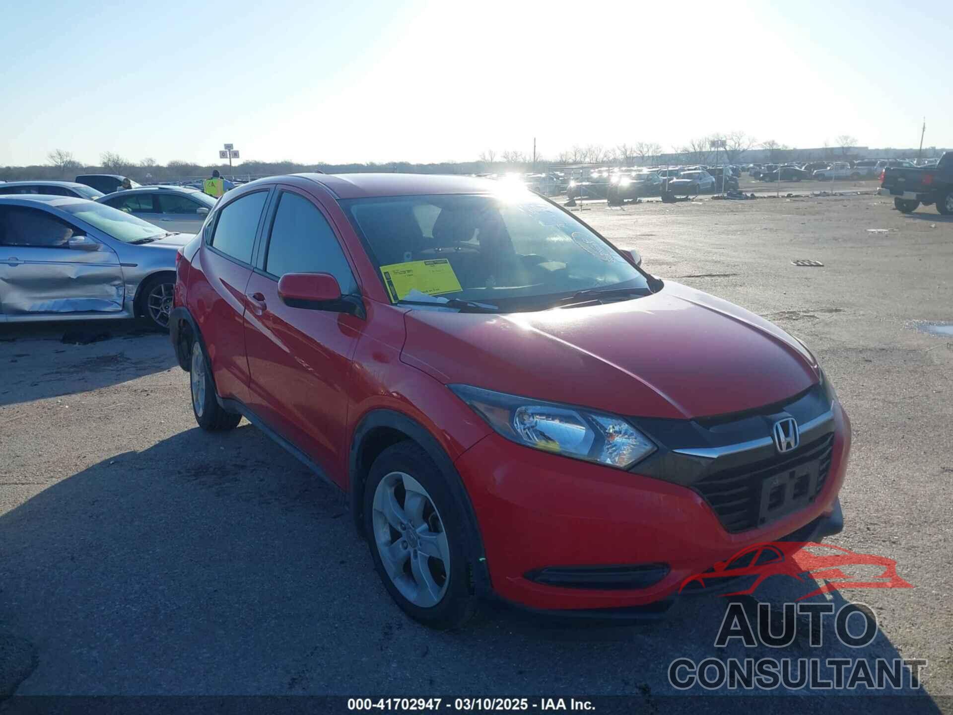 HONDA HR-V 2017 - 3CZRU5H39HG701726