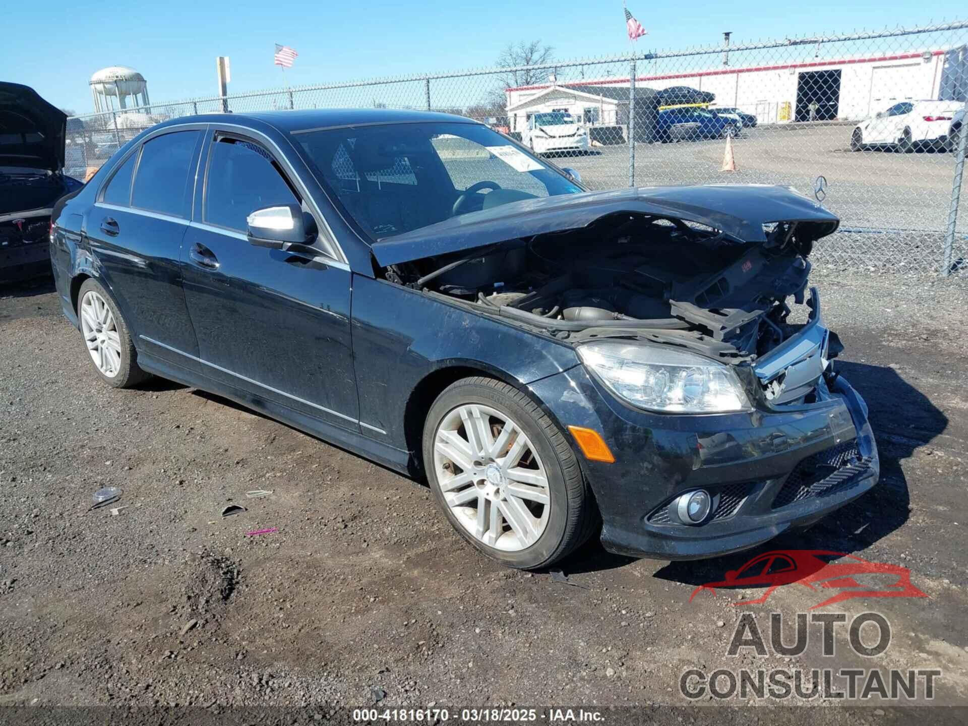 MERCEDES-BENZ C 300 2009 - WDDGF81X49F271862