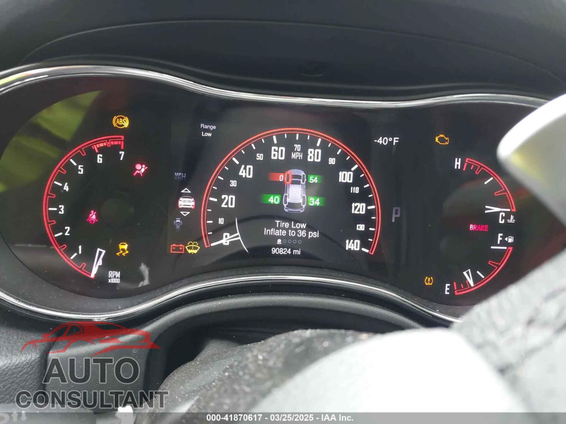 DODGE DURANGO 2015 - 1C4SDJET2FC202500
