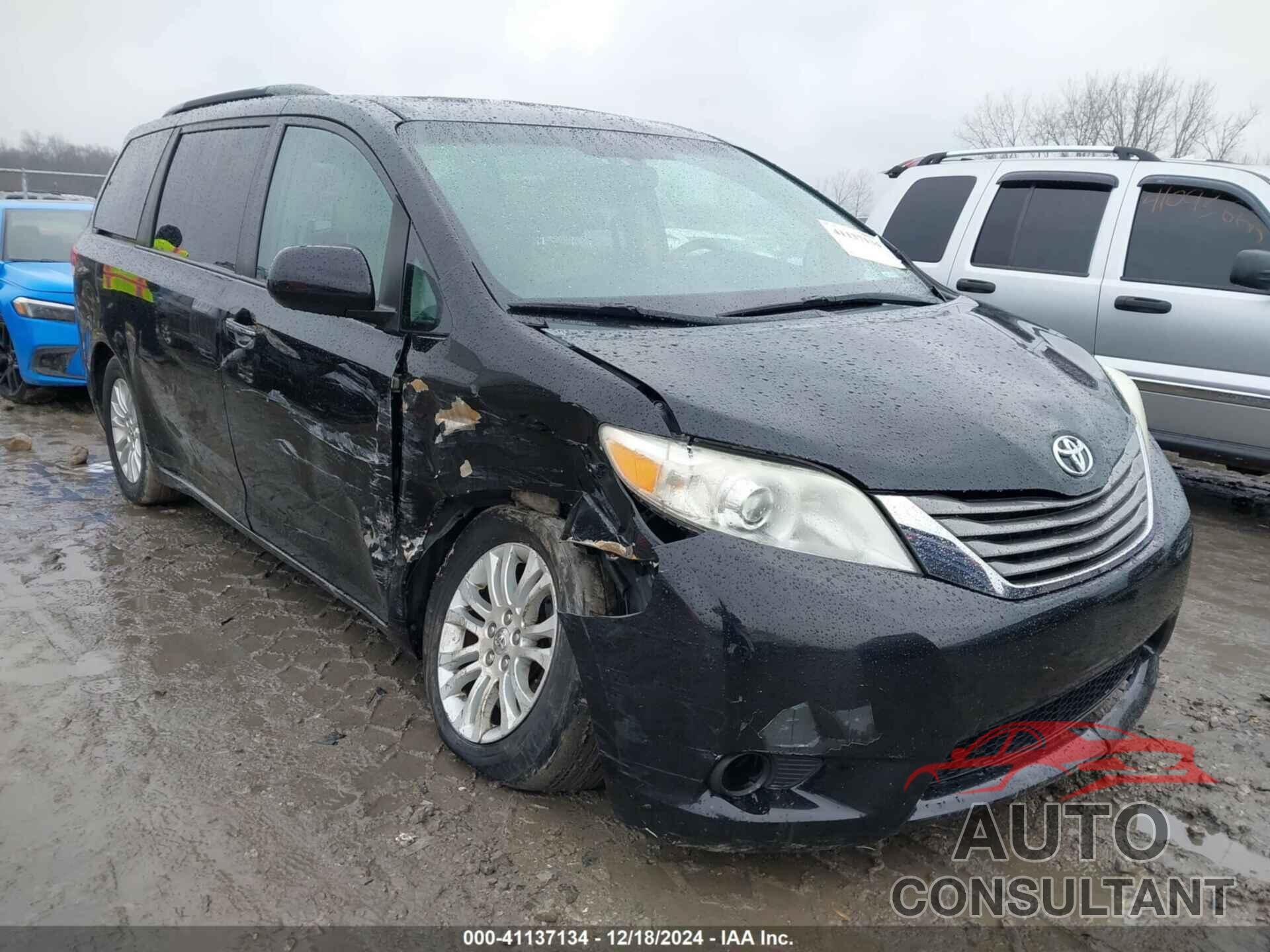 TOYOTA SIENNA 2012 - 5TDYK3DC9CS207412