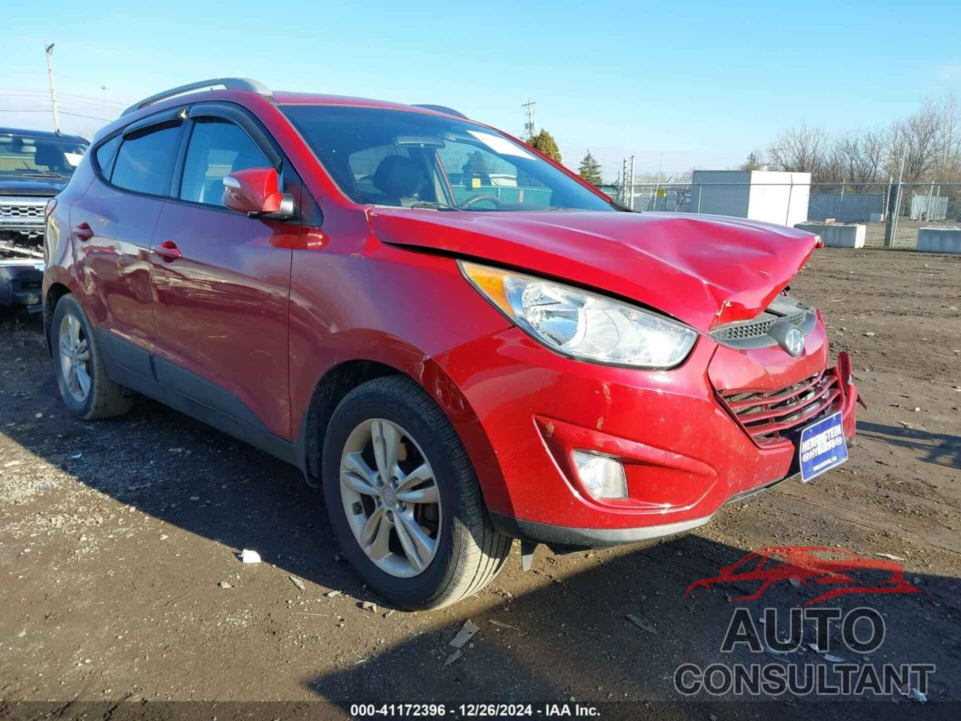 HYUNDAI TUCSON 2013 - KM8JUCAC3DU618409