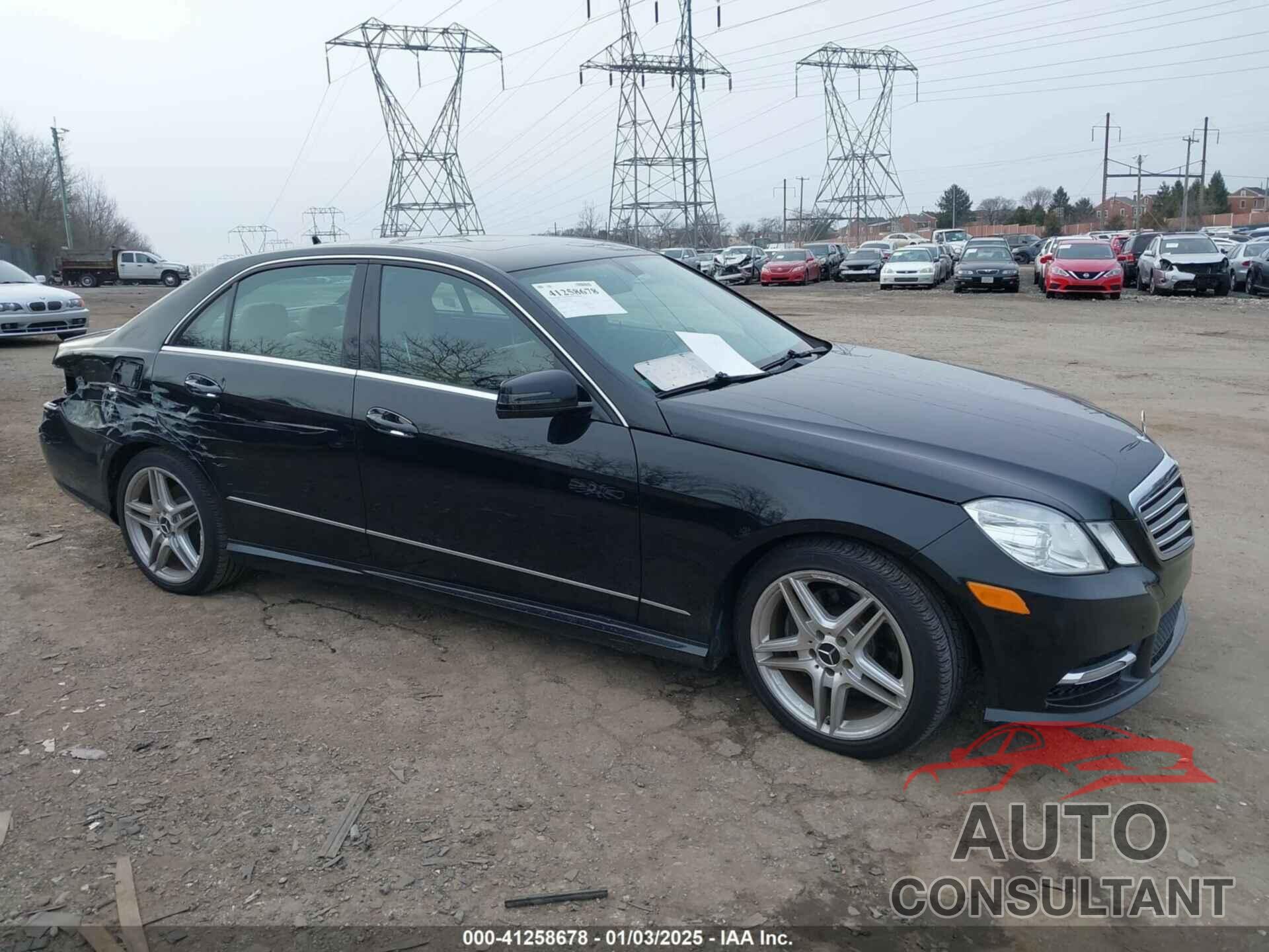 MERCEDES-BENZ E 350 2013 - WDDHF8JB0DA698194