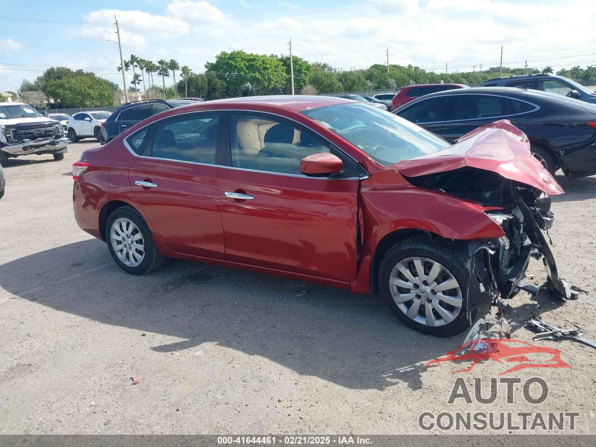 NISSAN SENTRA 2015 - 3N1AB7APXFL688221