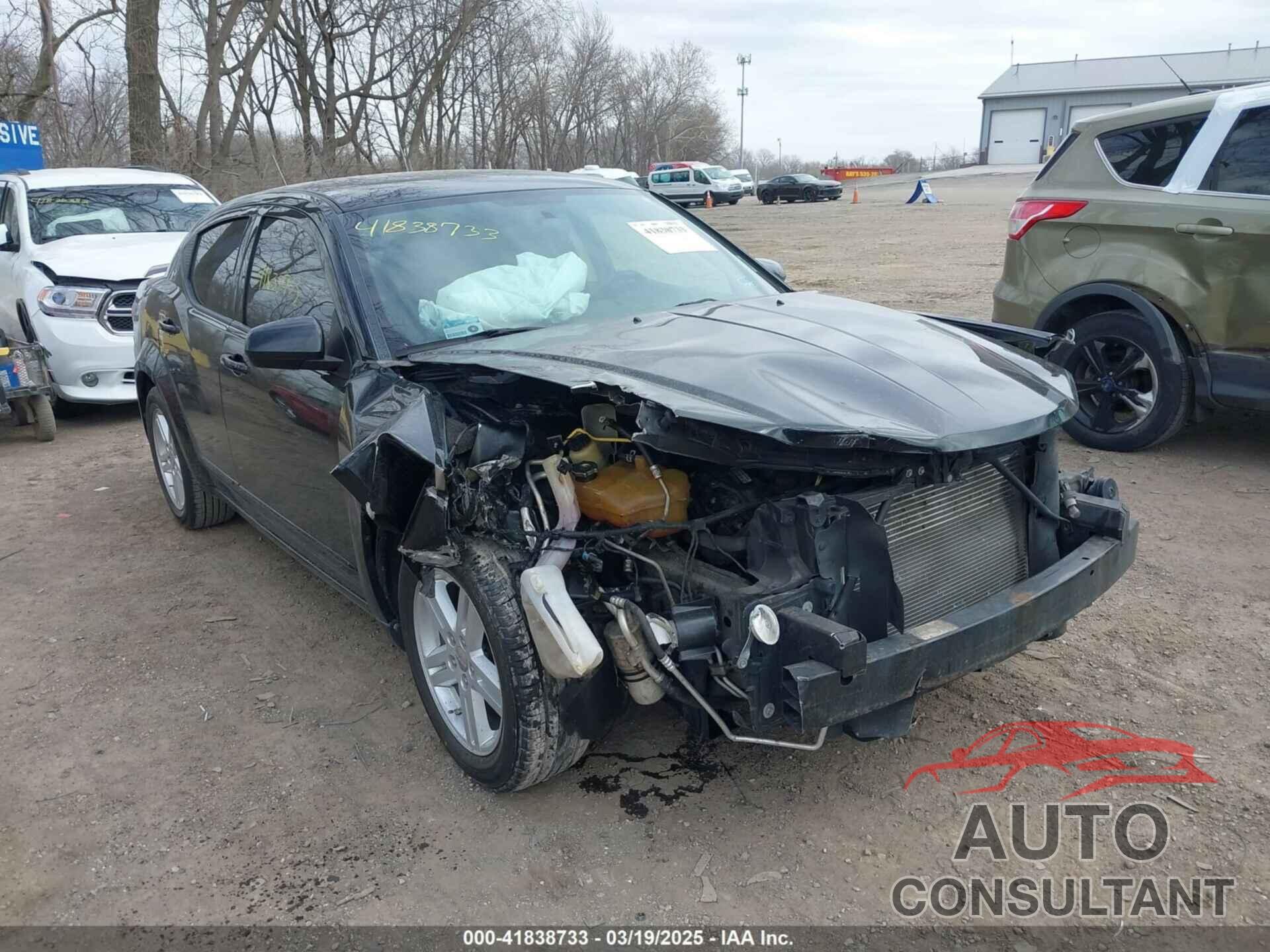DODGE AVENGER 2013 - 1C3CDZCG5DN741112