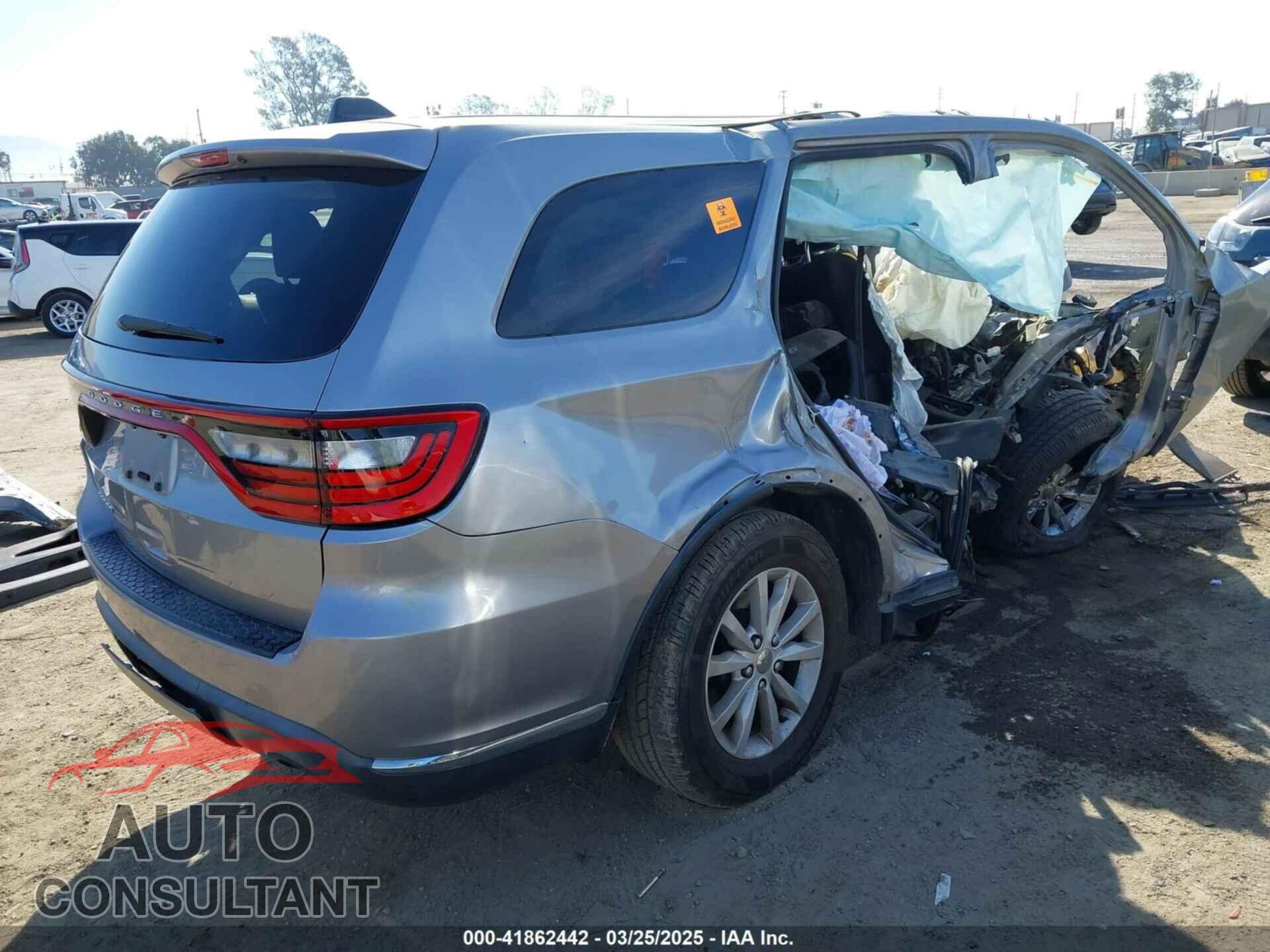 DODGE DURANGO 2015 - 1C4RDHAG3FC904244